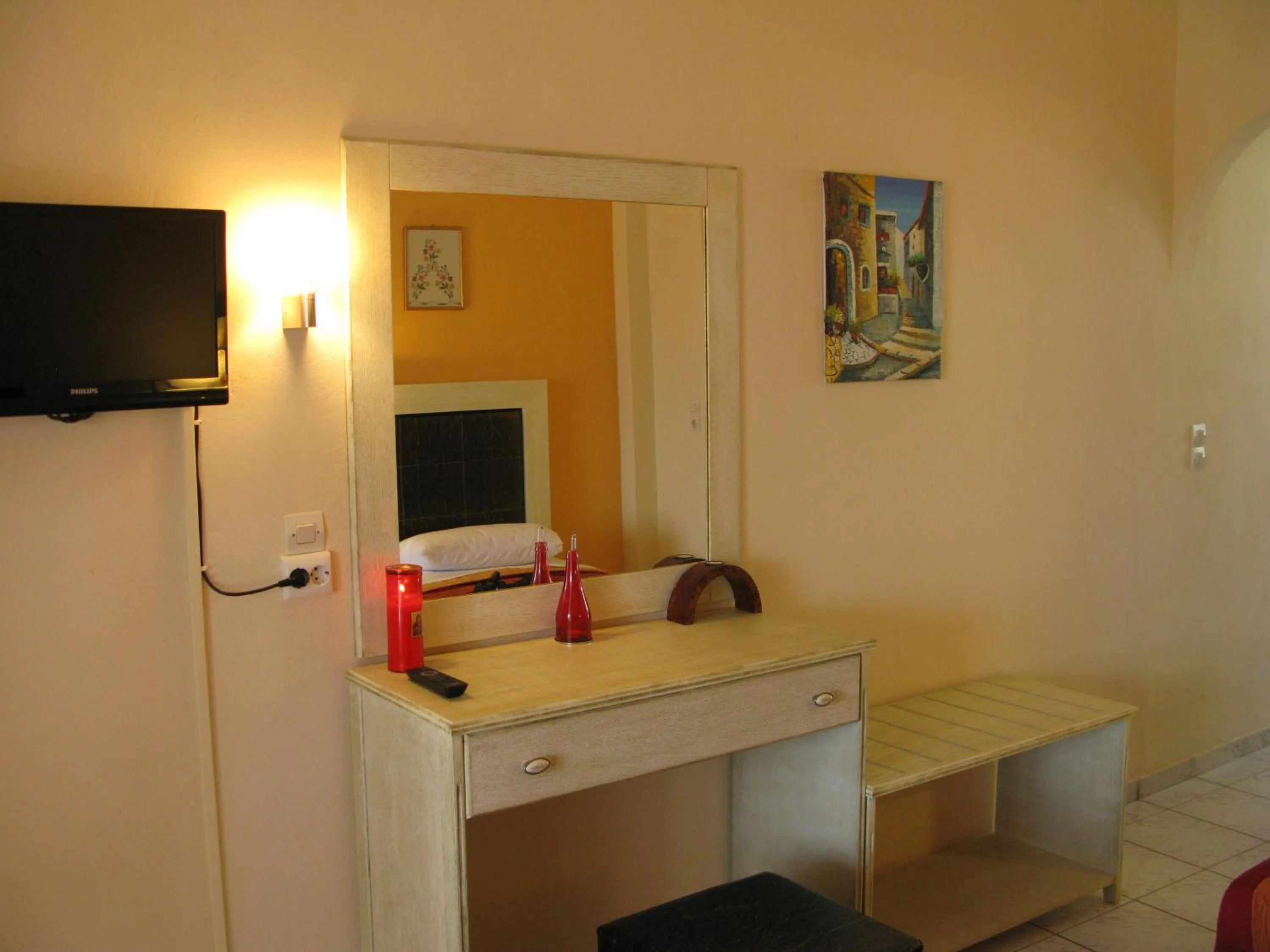 Toilet in Pension Votsi