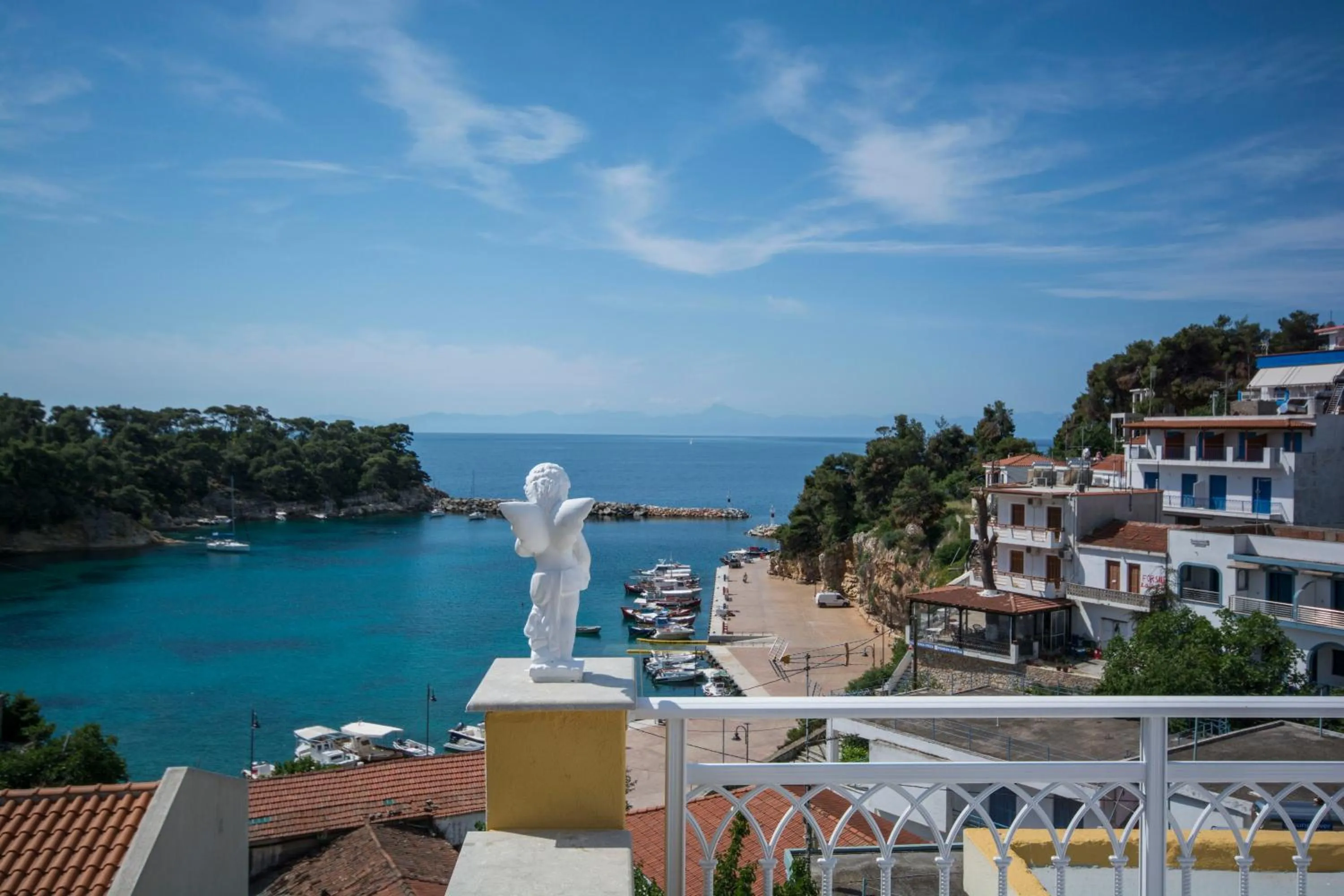 Balcony/Terrace in Pension Votsi