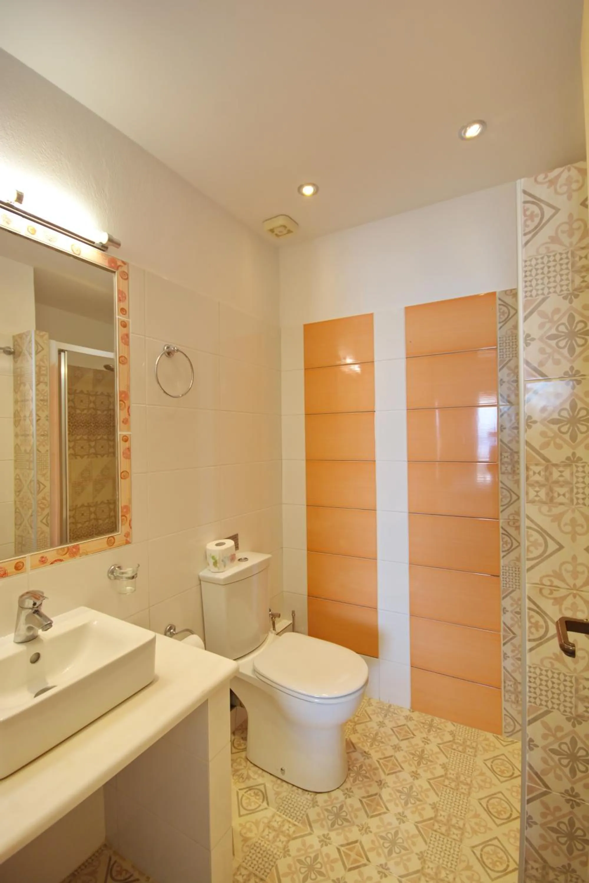 Bathroom in Pension Votsi