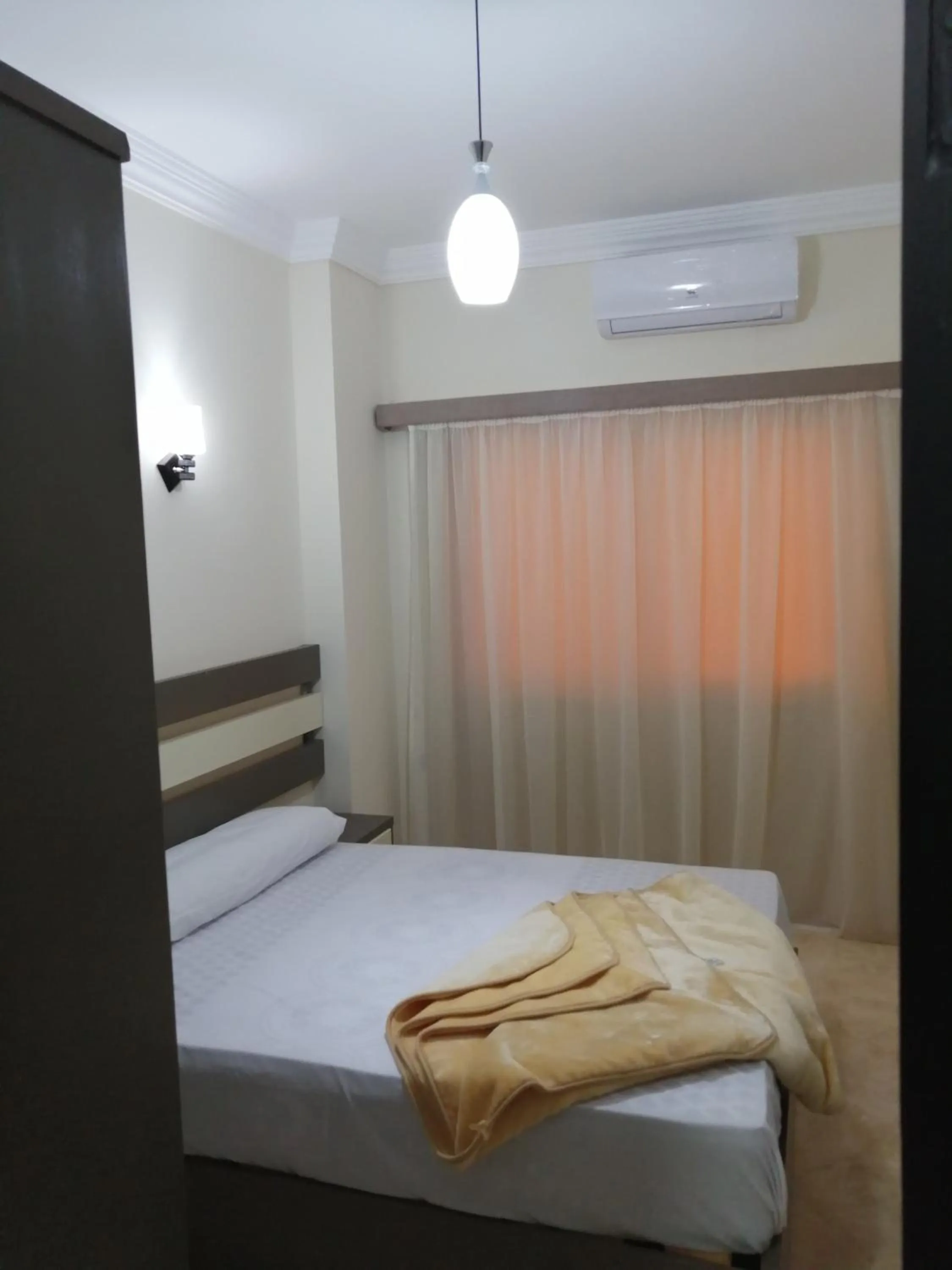 Bed in Nour Plaza Hurghada النور بلازا الغردقة