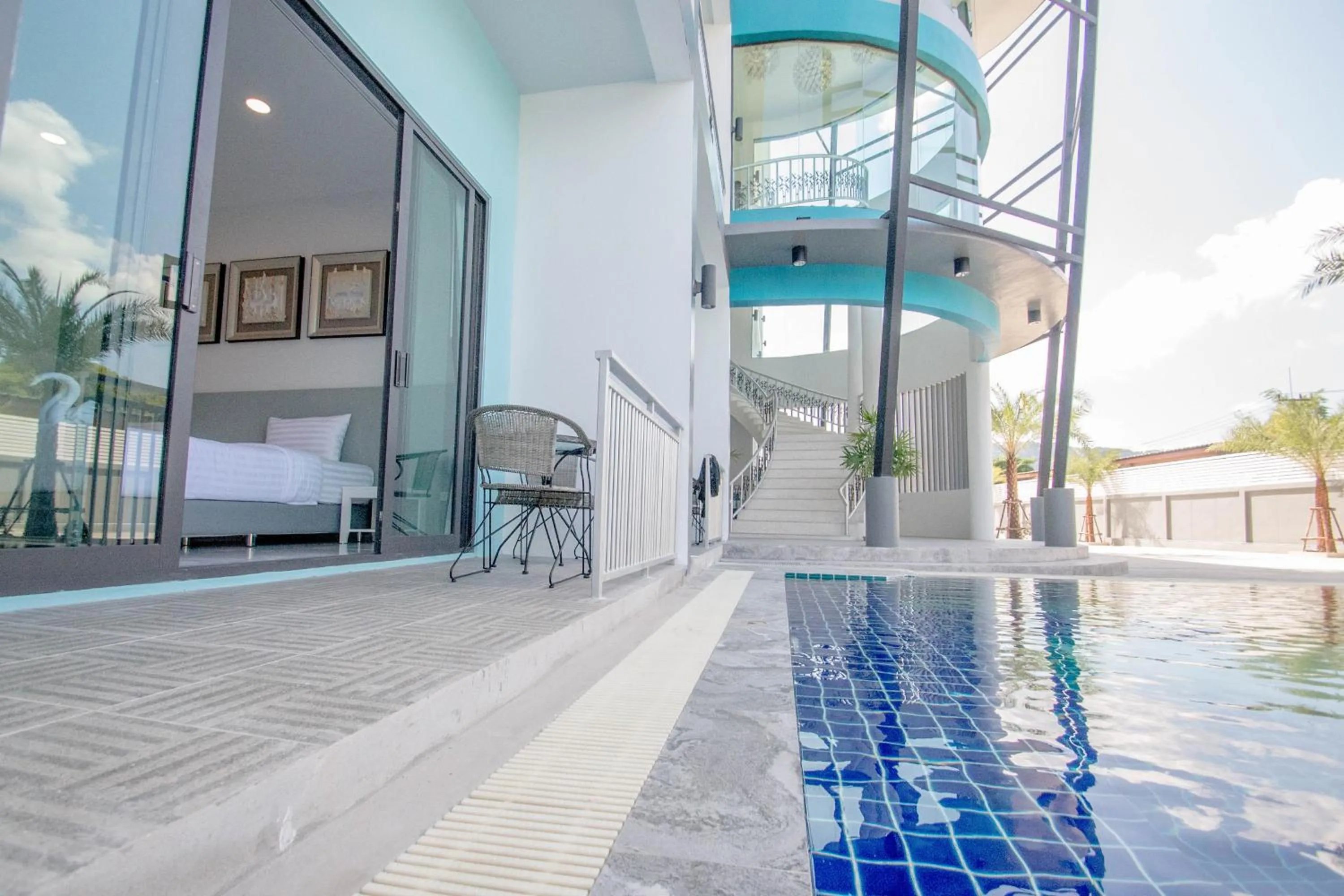 Balcony/Terrace in Baan Yamoo Ranong