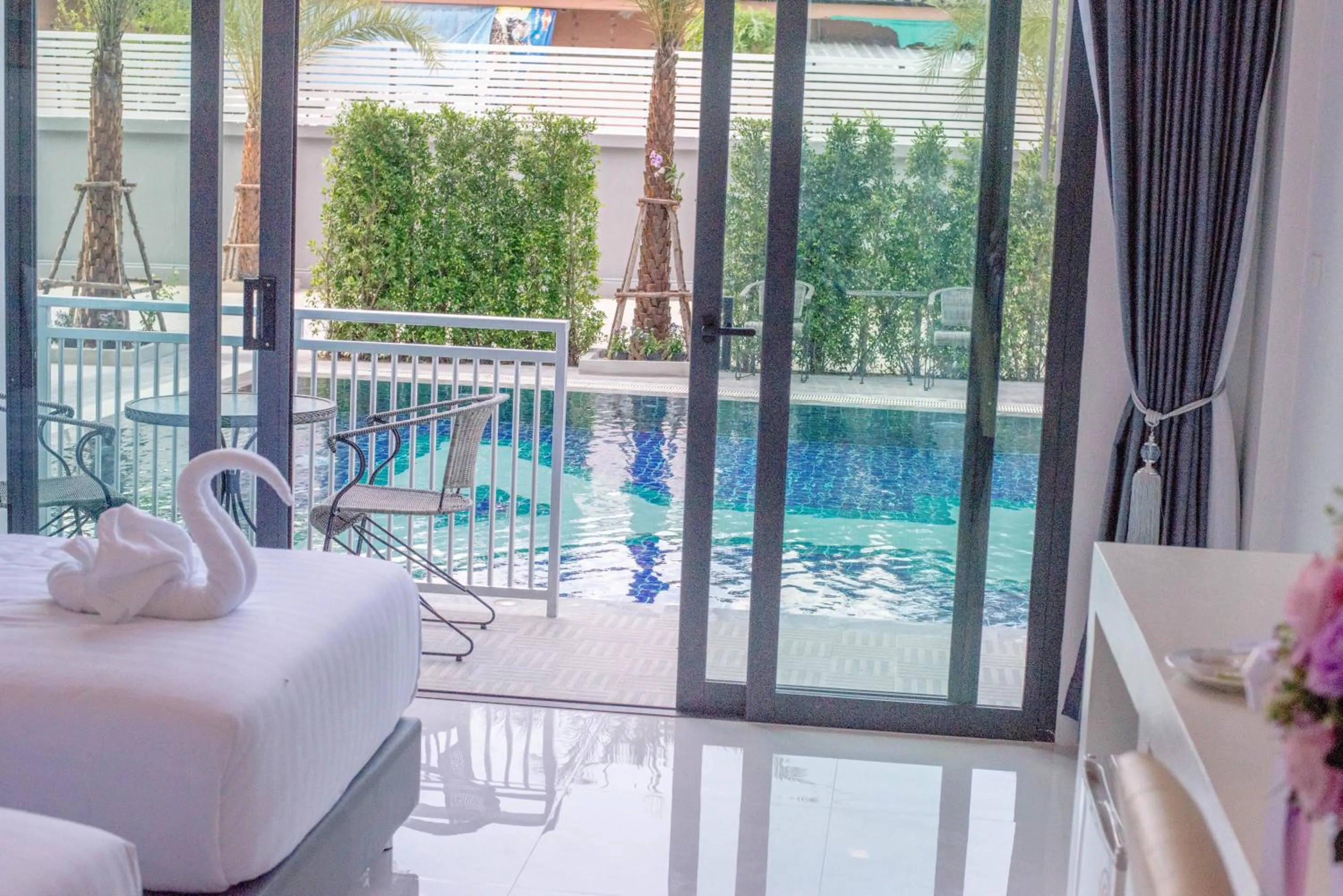 Bedroom in Baan Yamoo Ranong