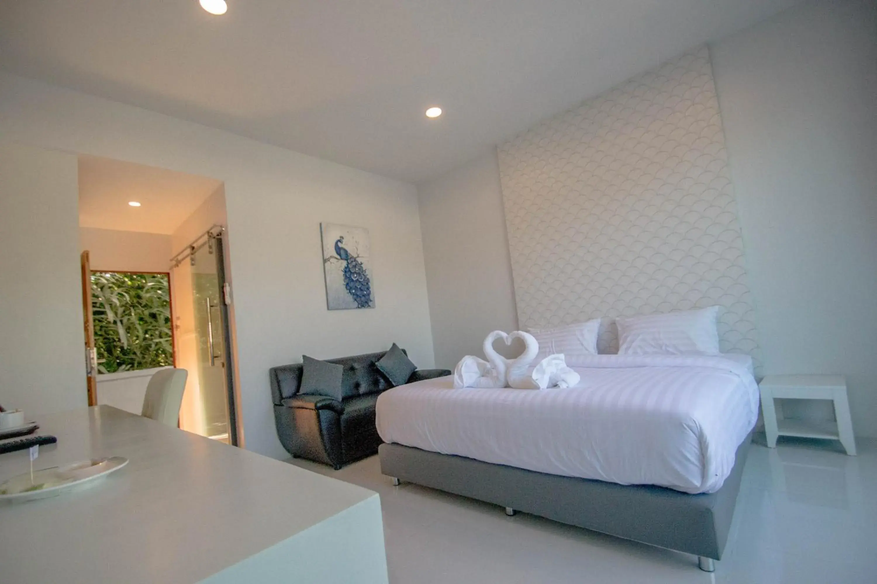 Bed in Baan Yamoo Ranong Bed in Baan Yamoo Ranong