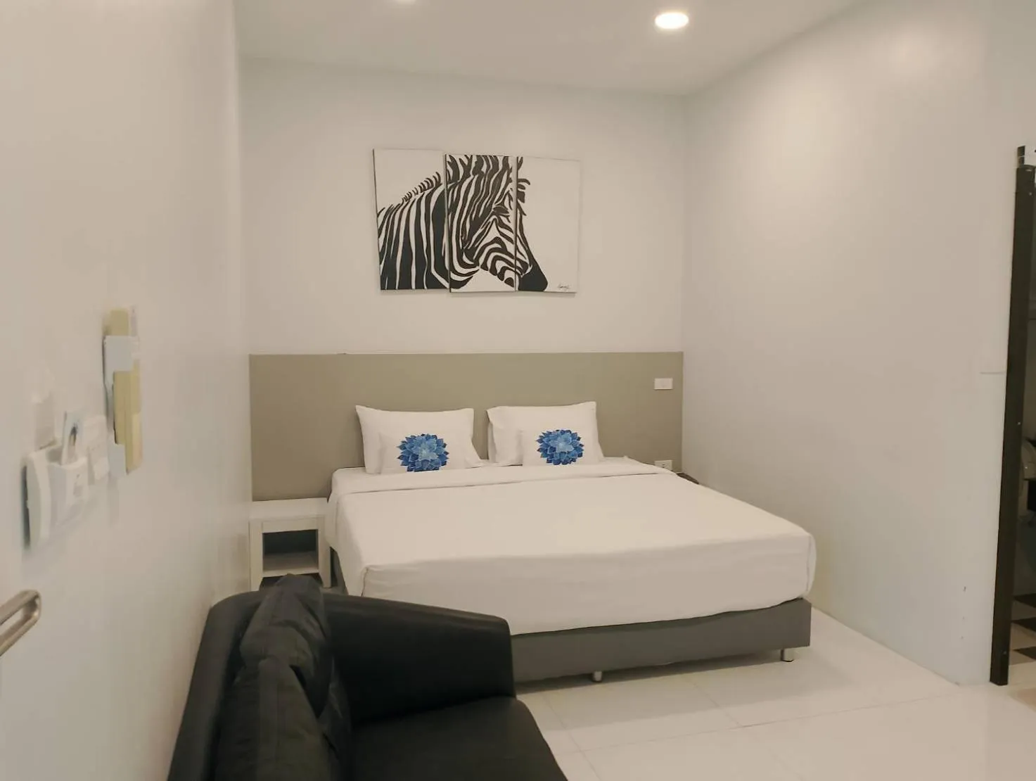 Bed in Baan Yamoo Ranong