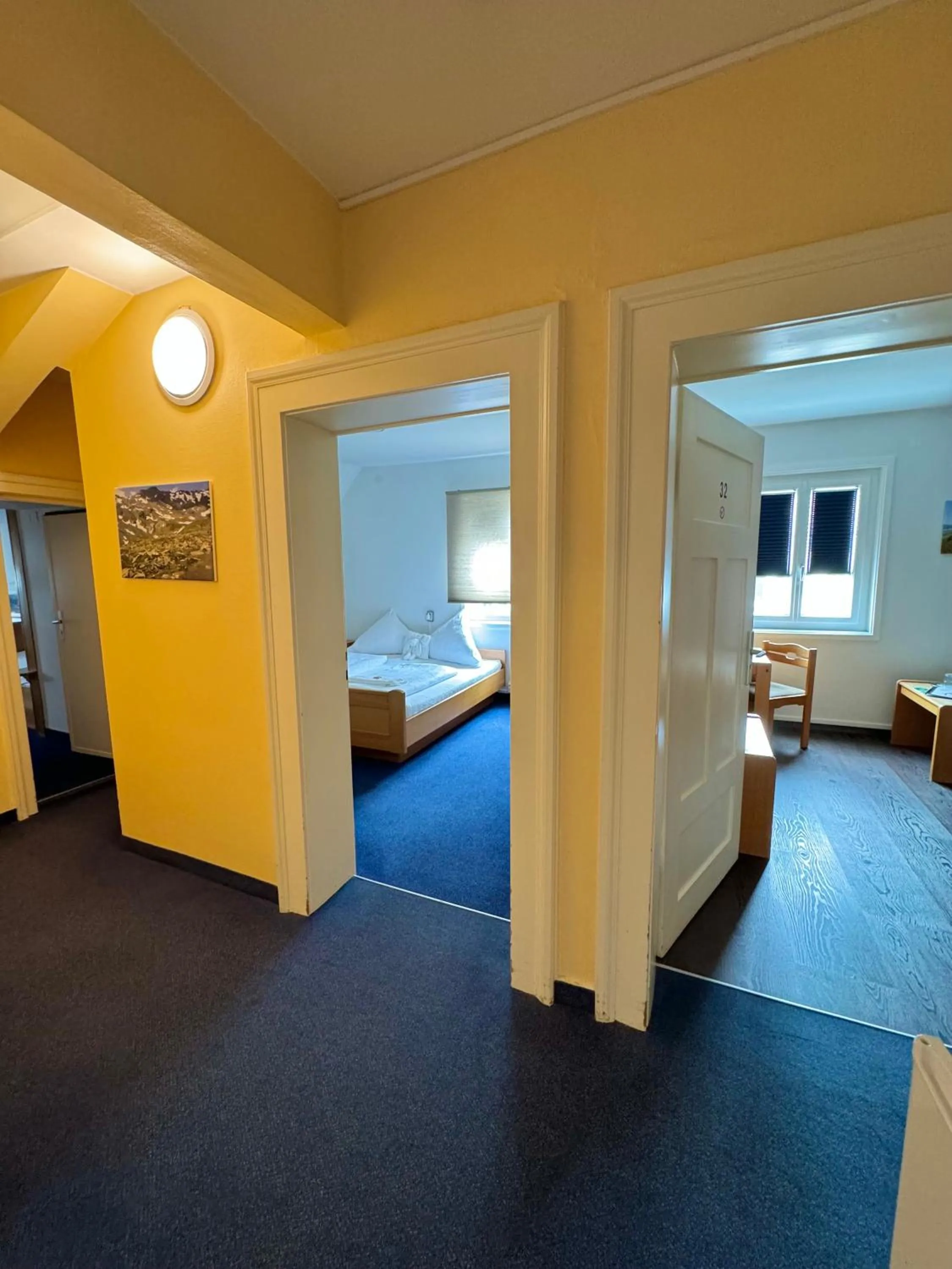 Photo of the whole room, Bed in Hotel Hasen Kaufbeuren Allgäu