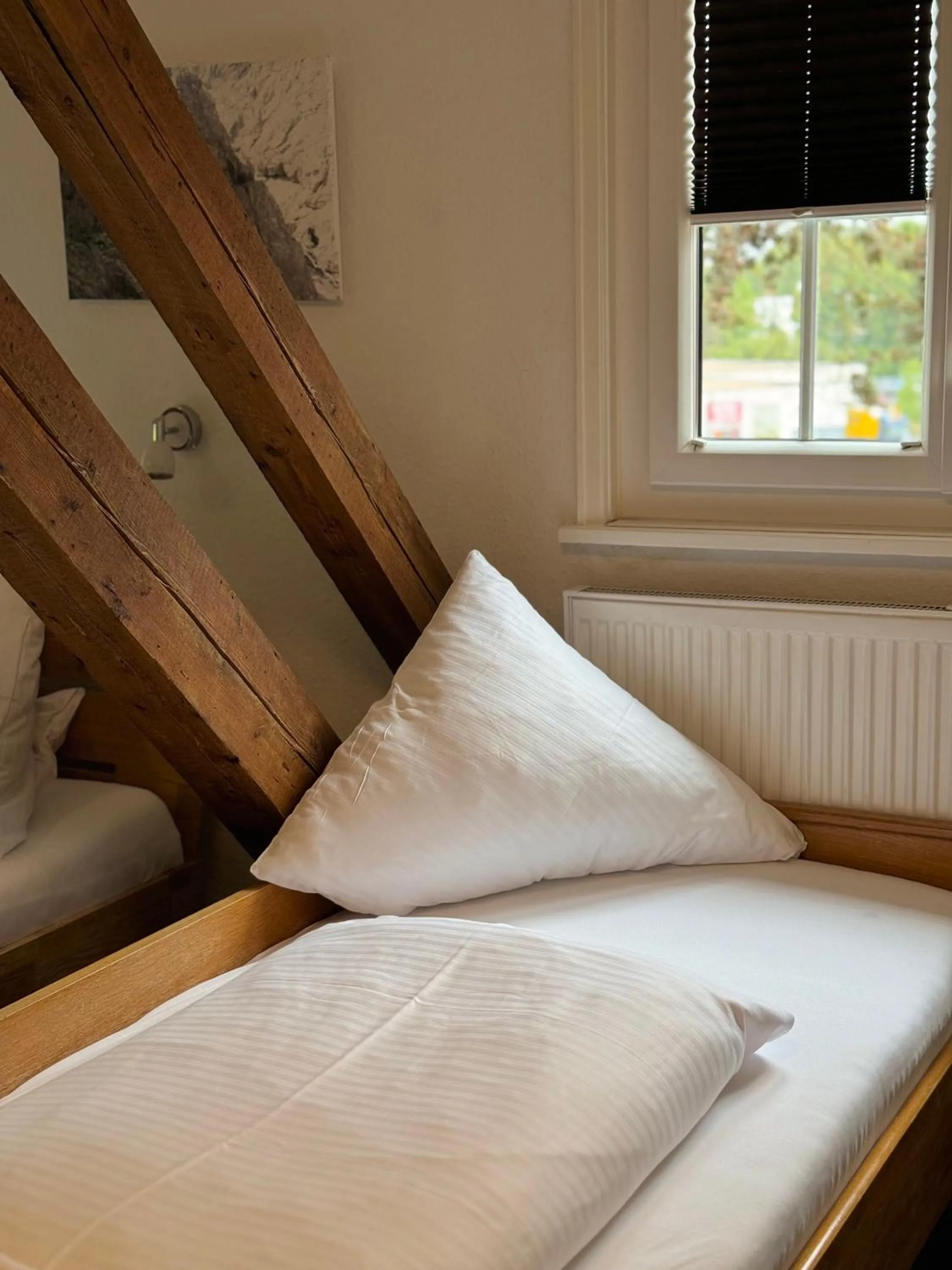 Bed in Hotel Hasen Kaufbeuren Allgäu