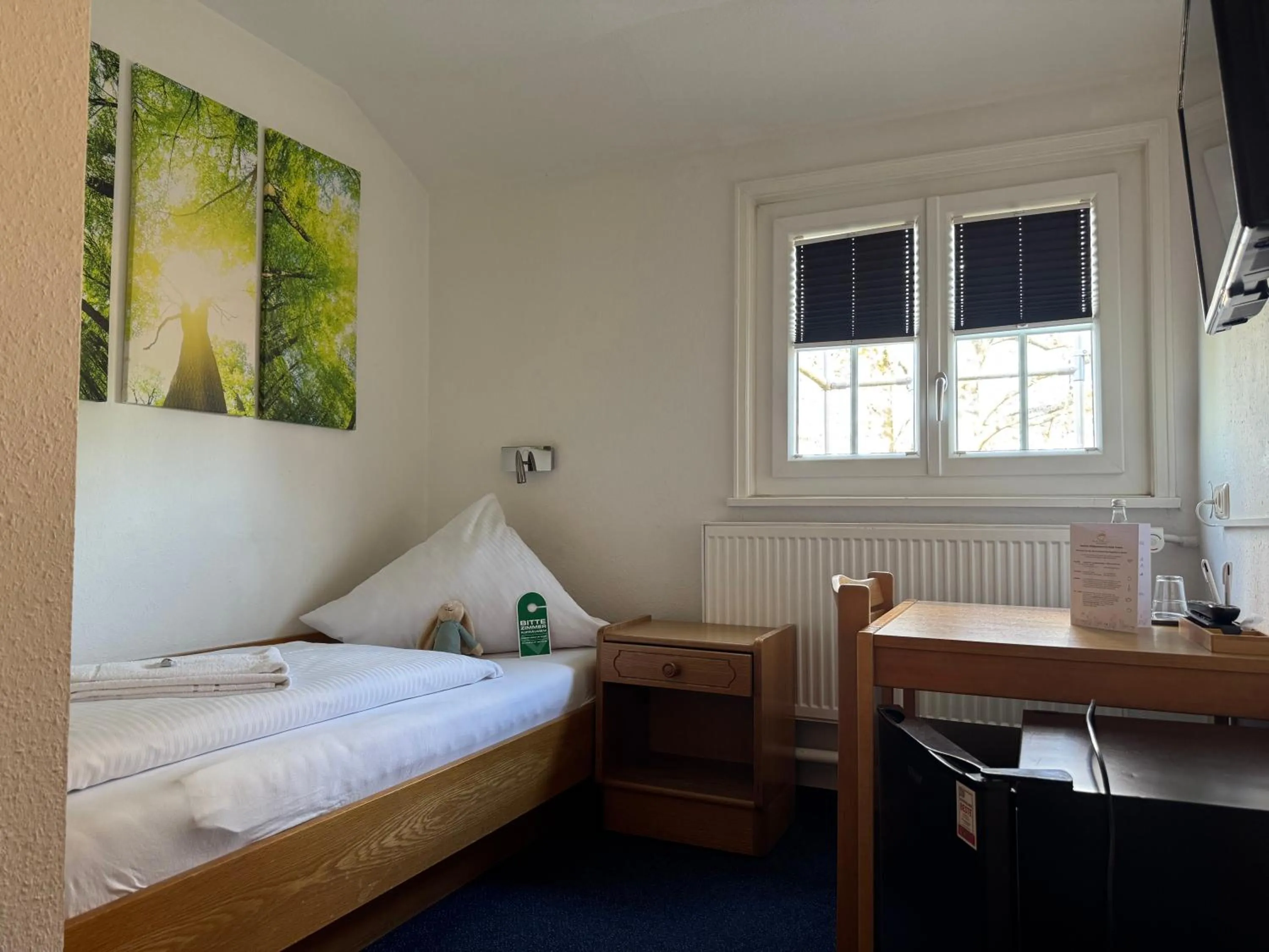 Bed in Hotel Hasen Kaufbeuren Allgäu