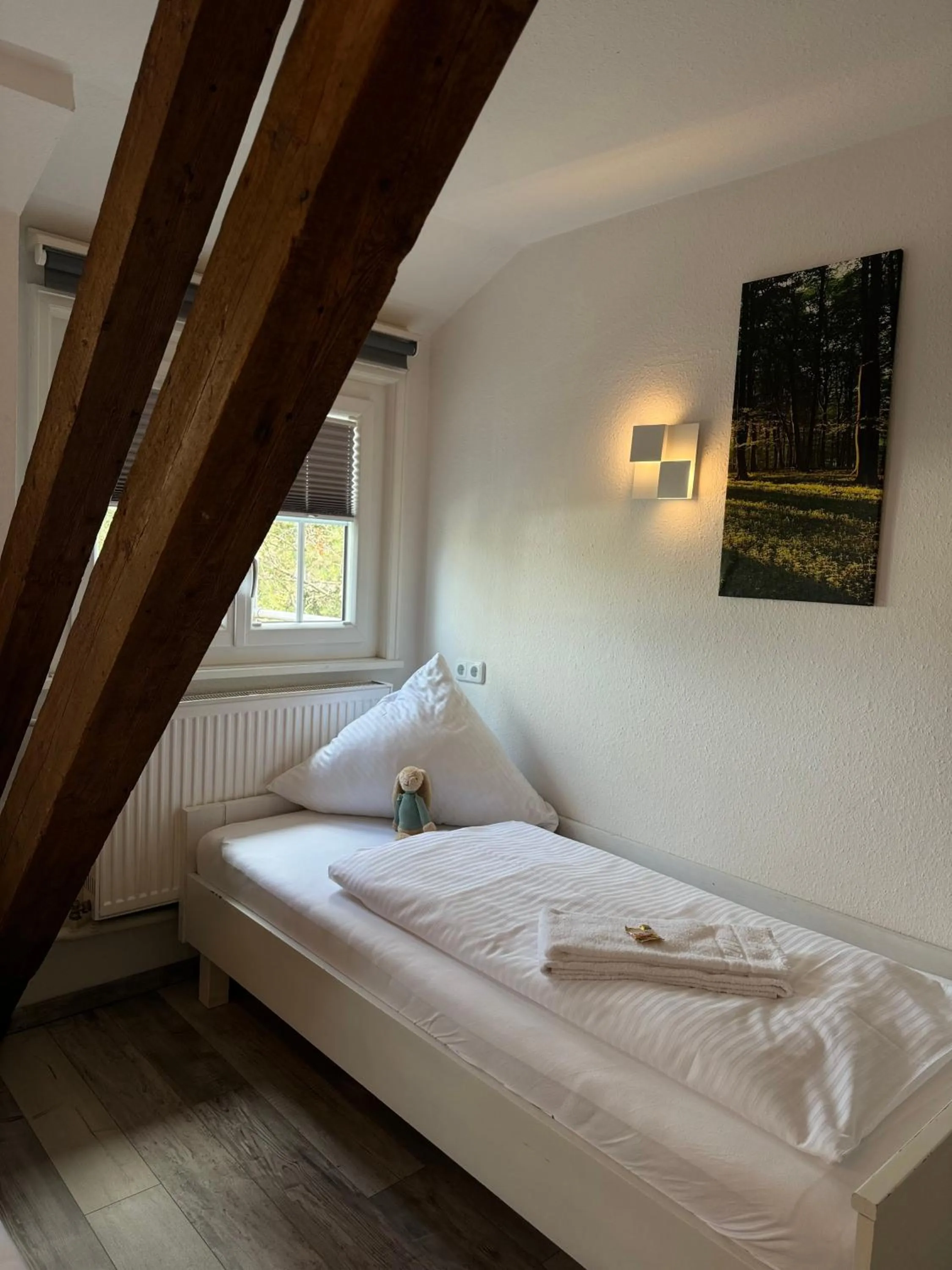 Bed in Hotel Hasen Kaufbeuren Allgäu