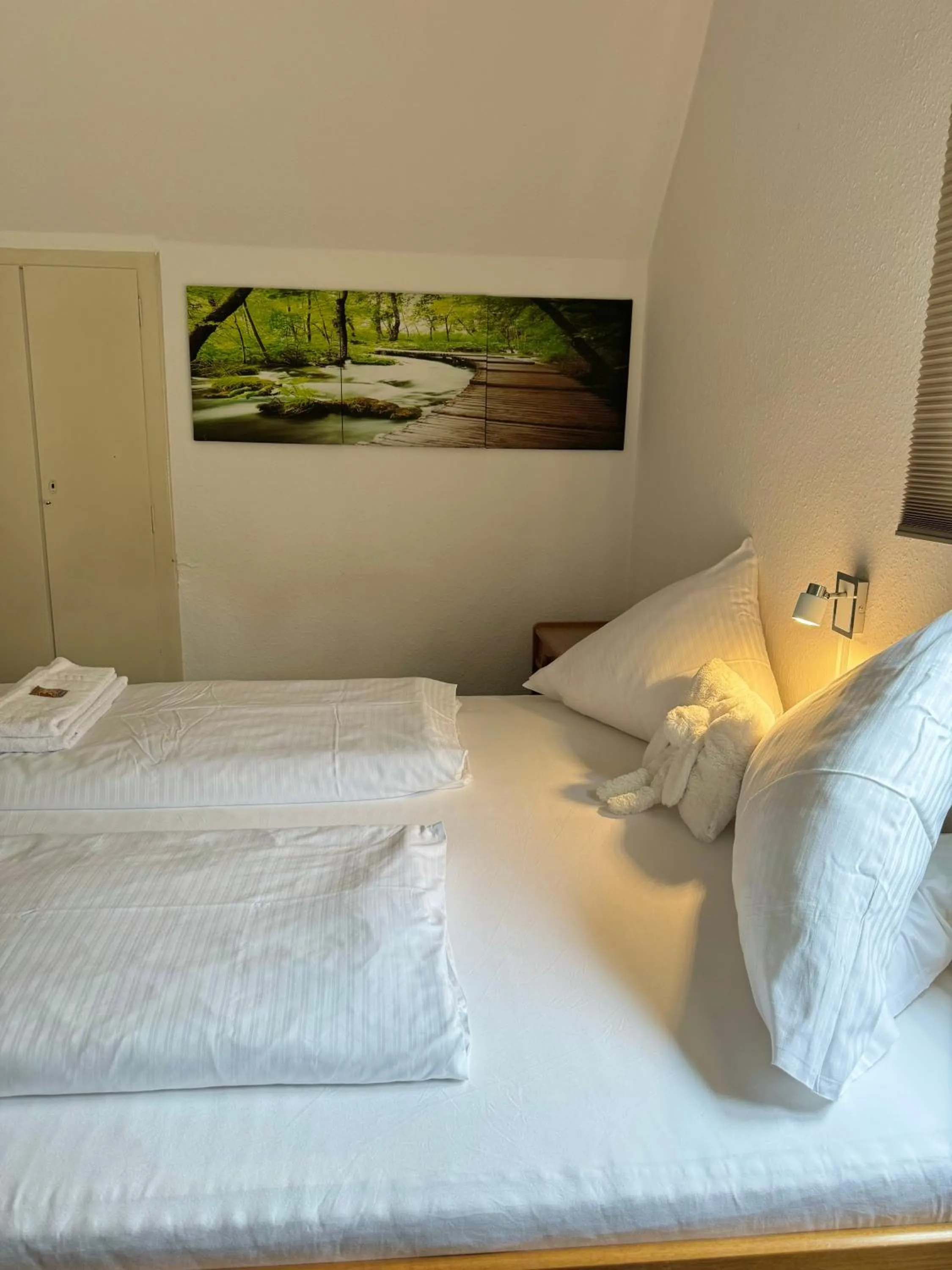 Bed in Hotel Hasen Kaufbeuren Allgäu