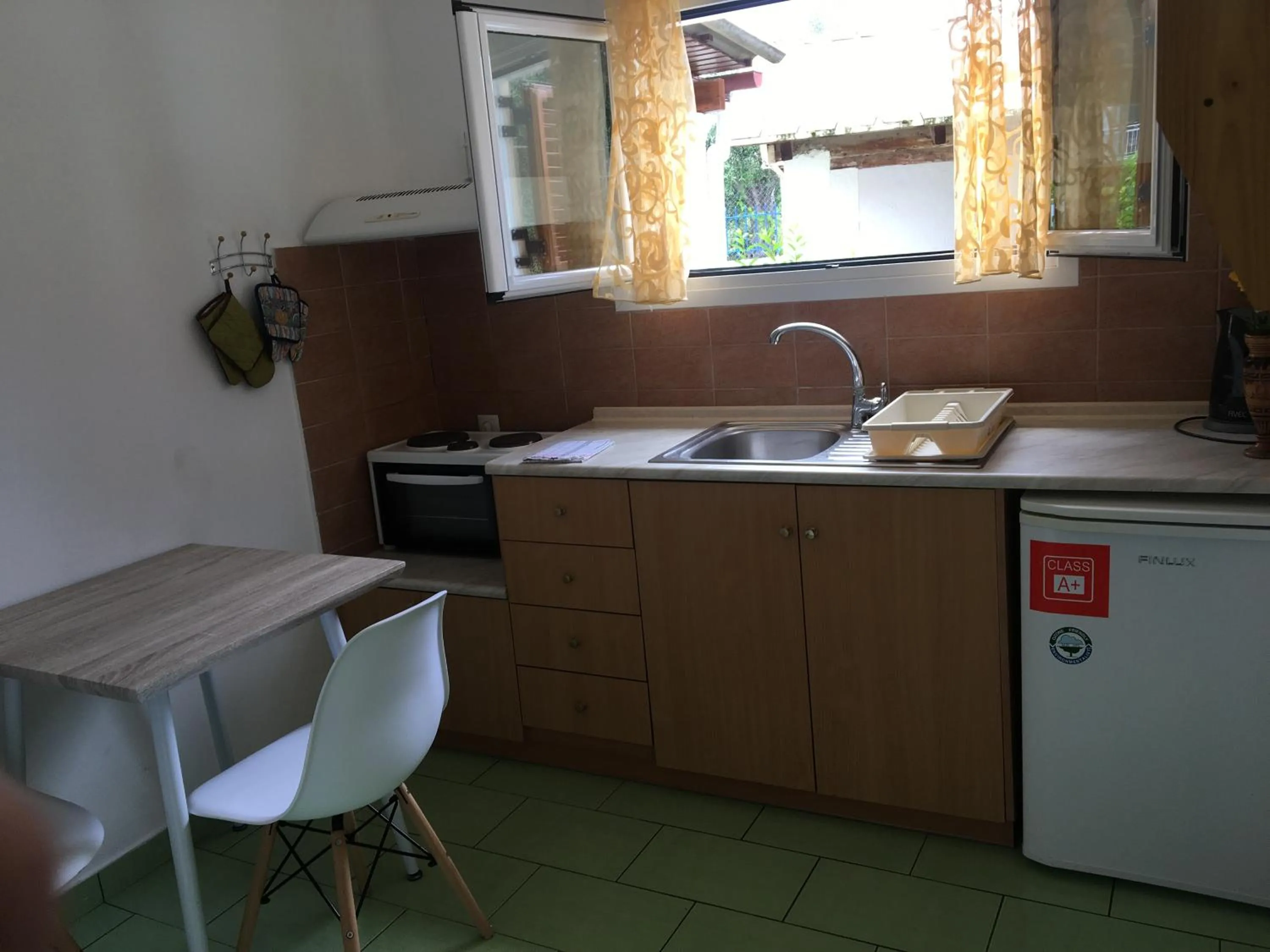 Kitchen or kitchenette in Villa Panorea