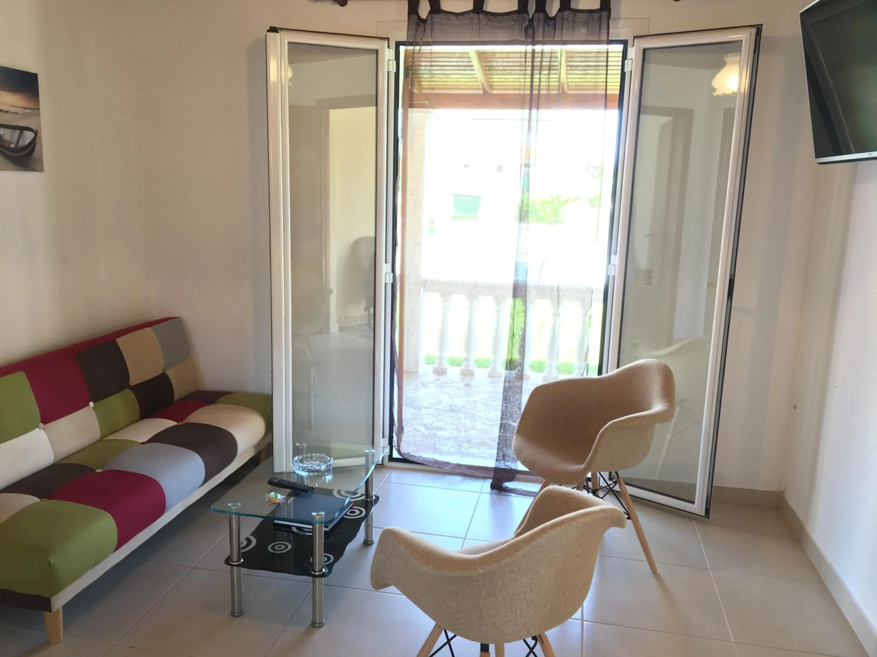Seating area in Villa Panorea
