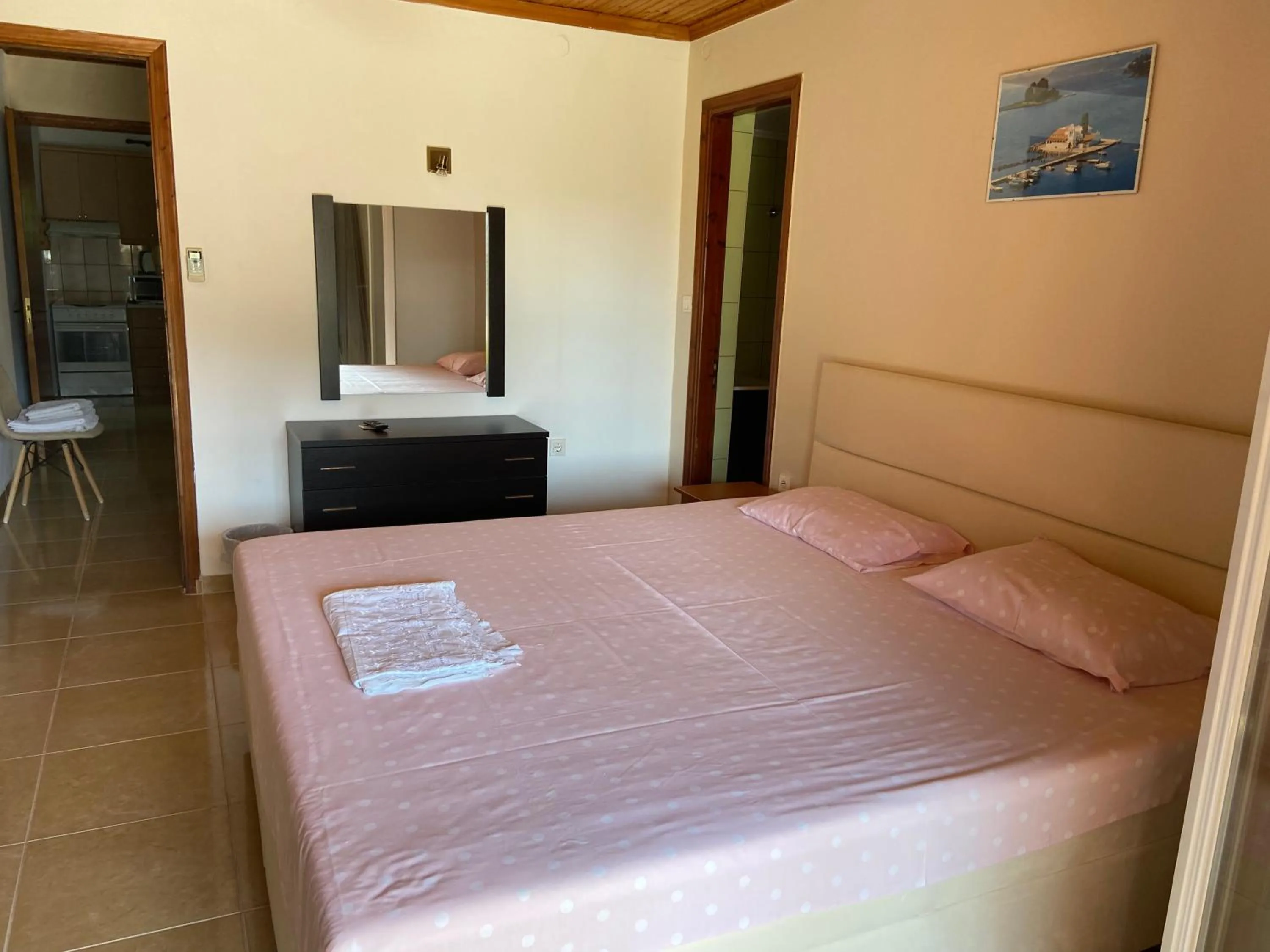 Bed in Villa Panorea