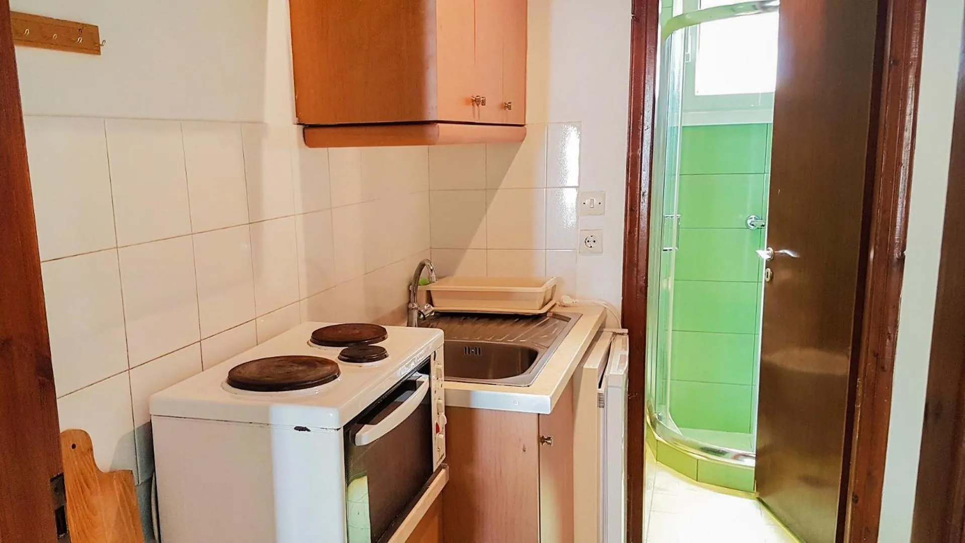 Kitchen or kitchenette in Villa Panorea