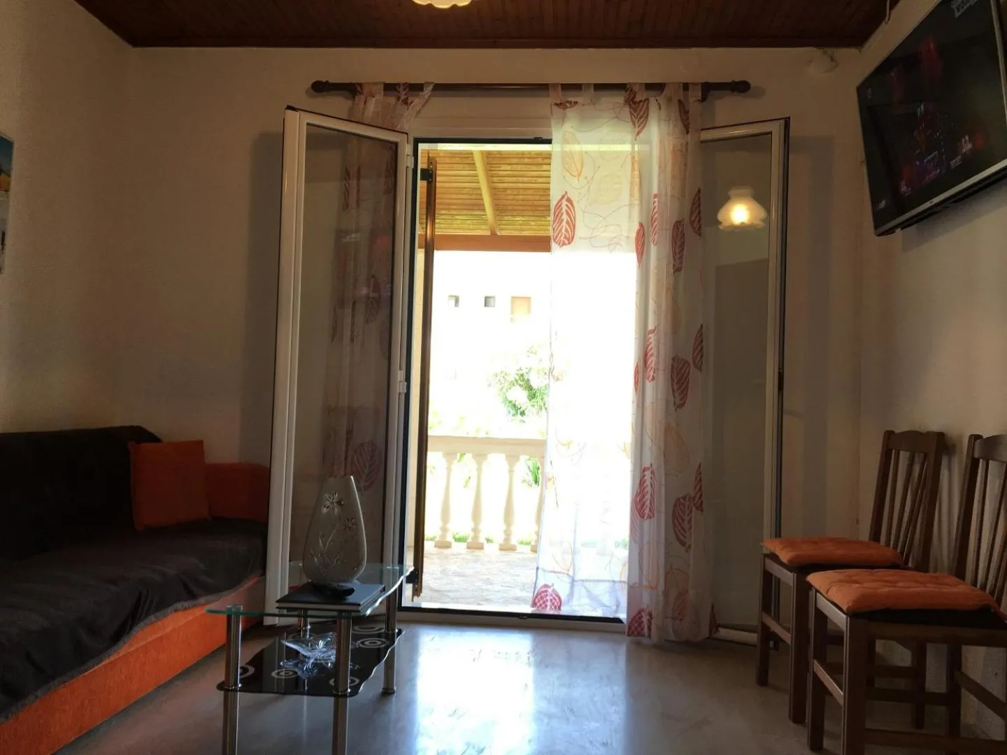 Living room in Villa Panorea