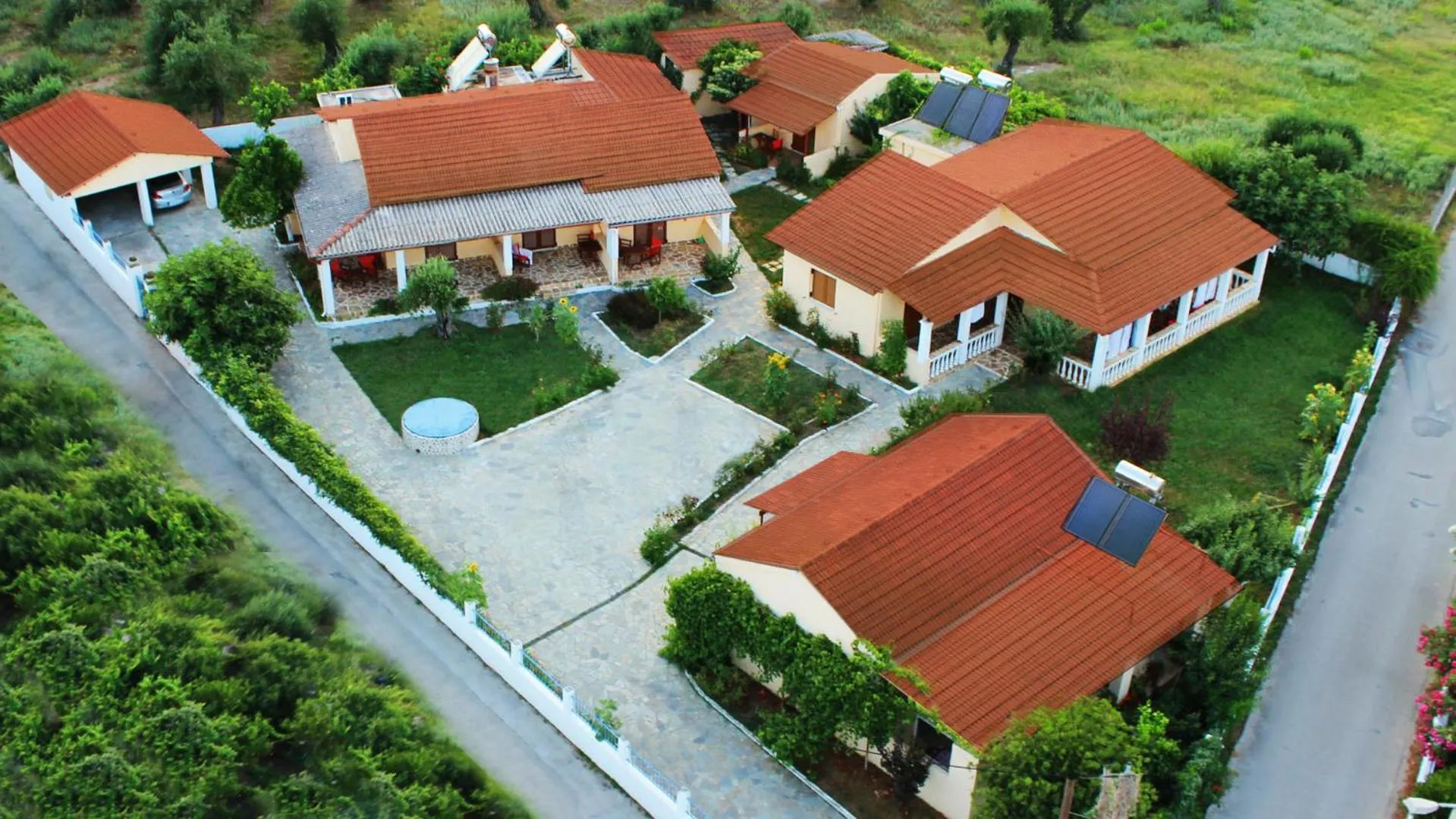 Bird's eye view in Villa Panorea