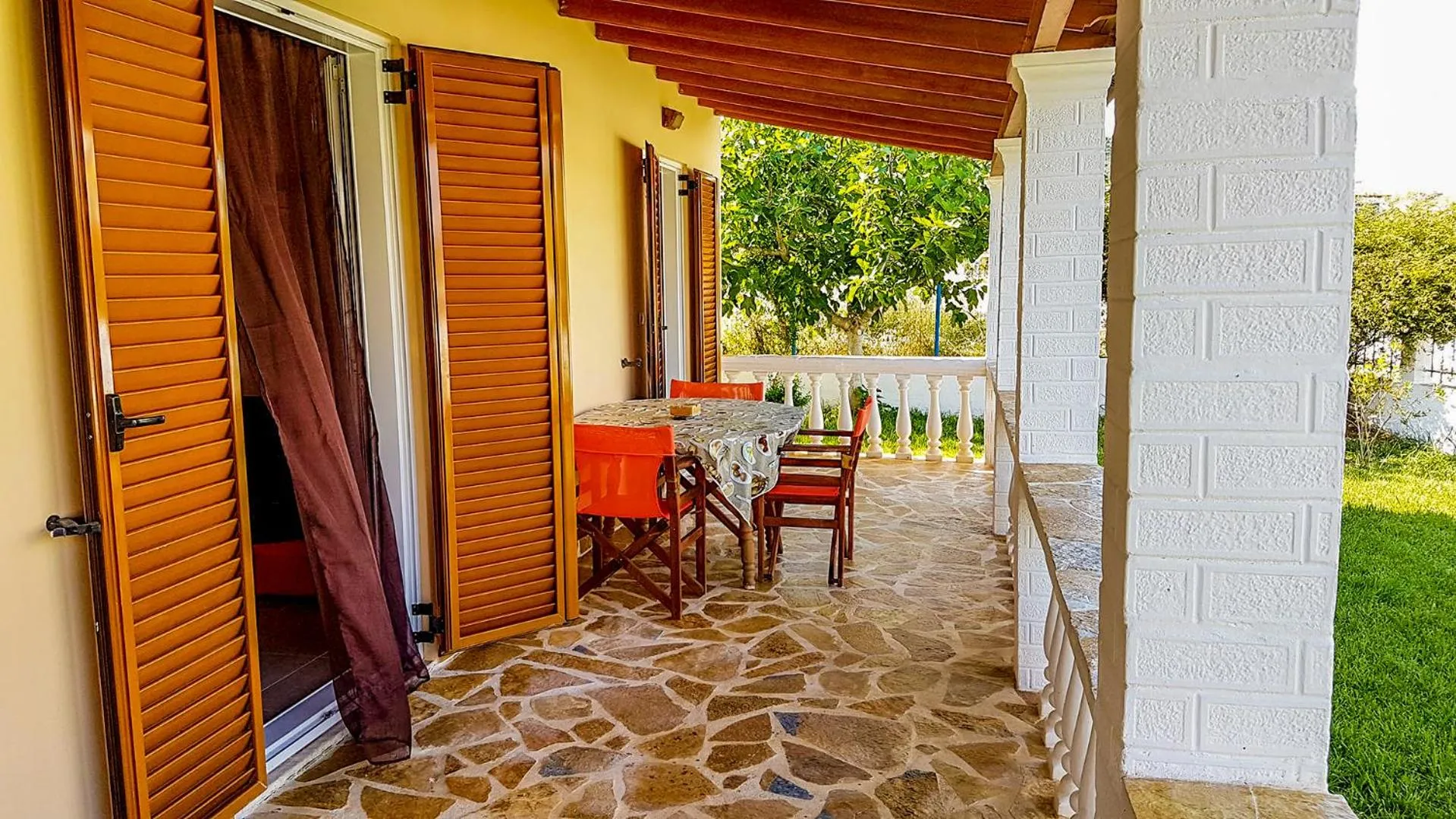 Balcony/Terrace in Villa Panorea
