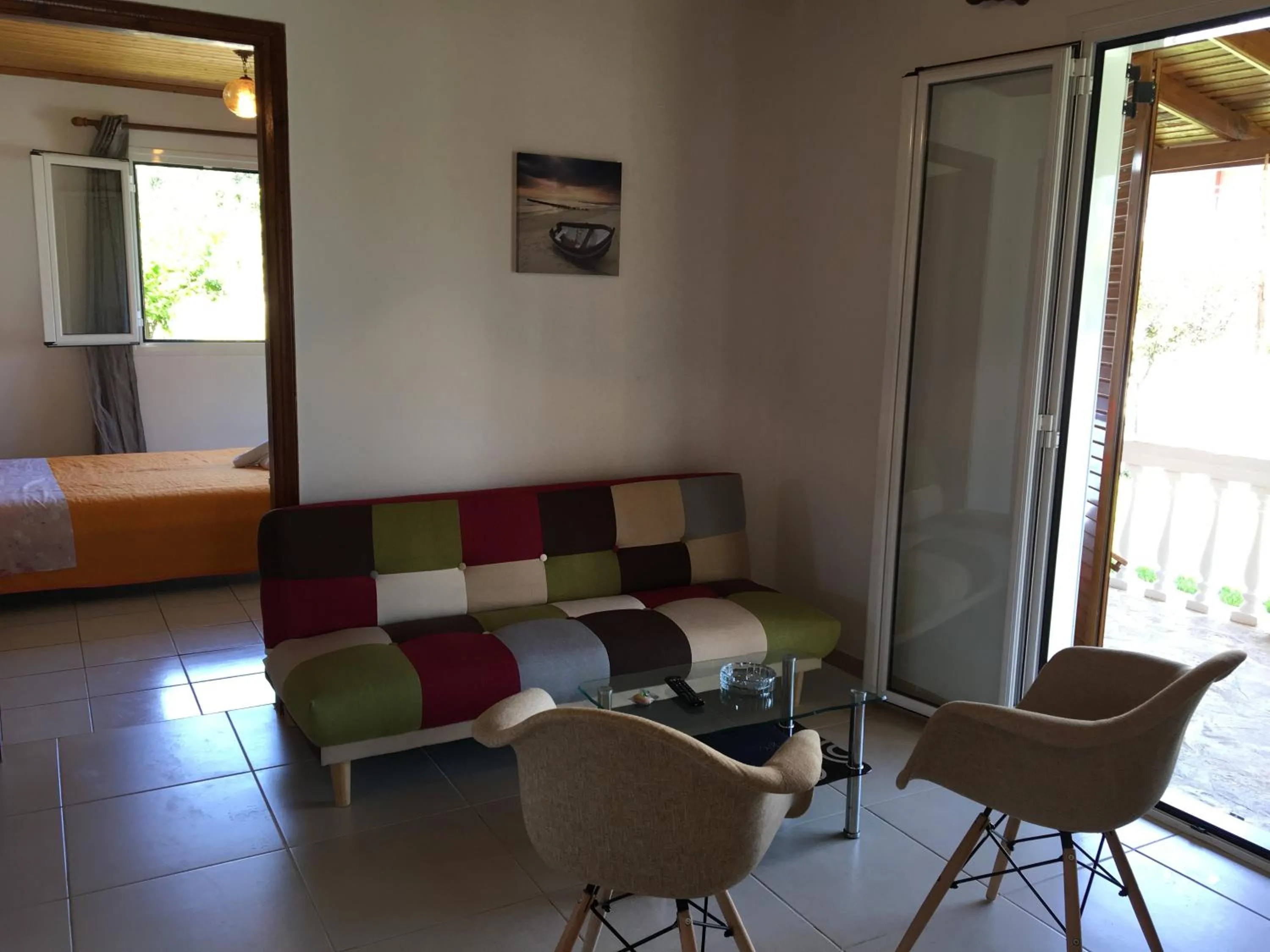 Seating area in Villa Panorea