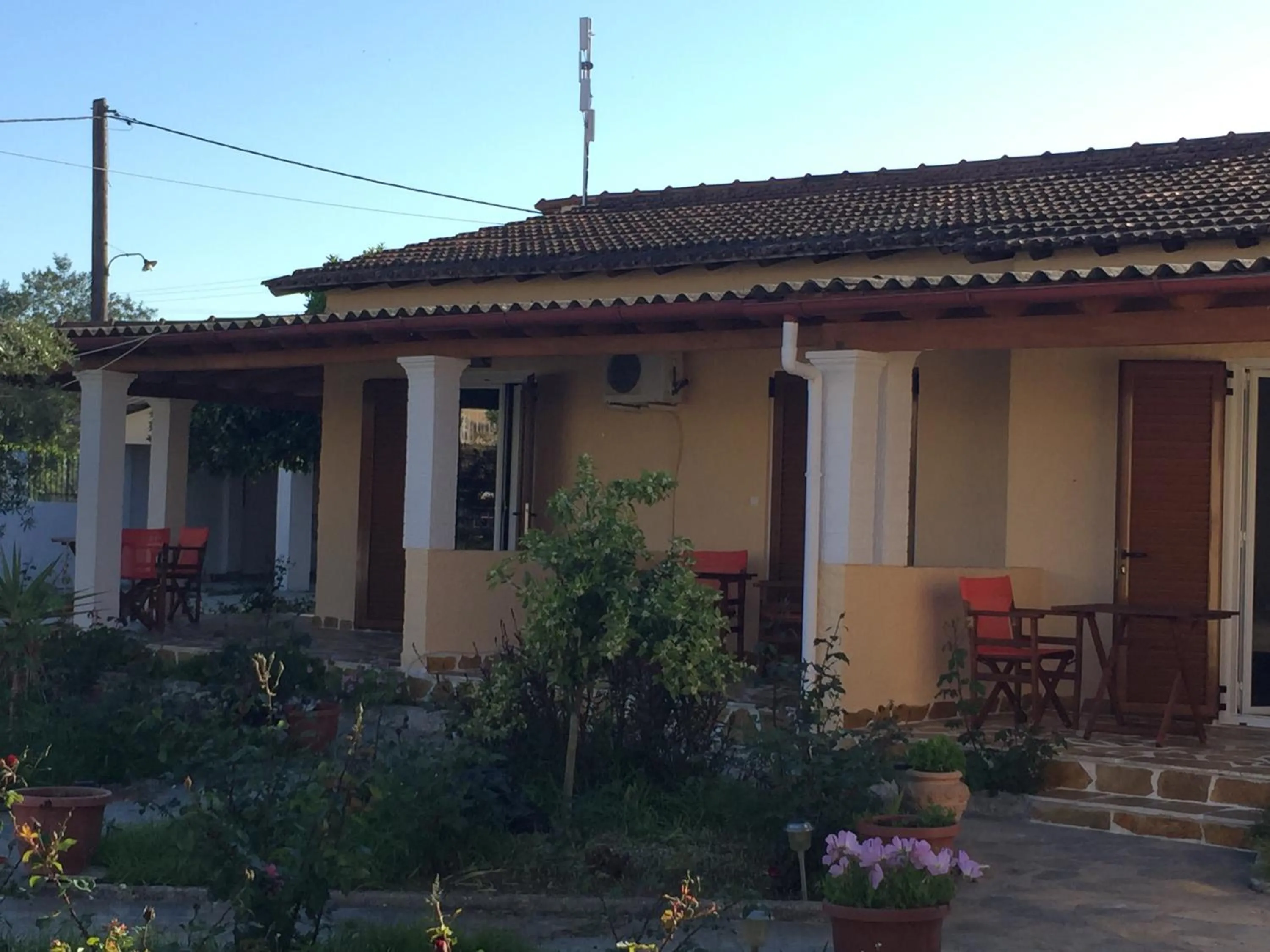 Balcony/Terrace in Villa Panorea