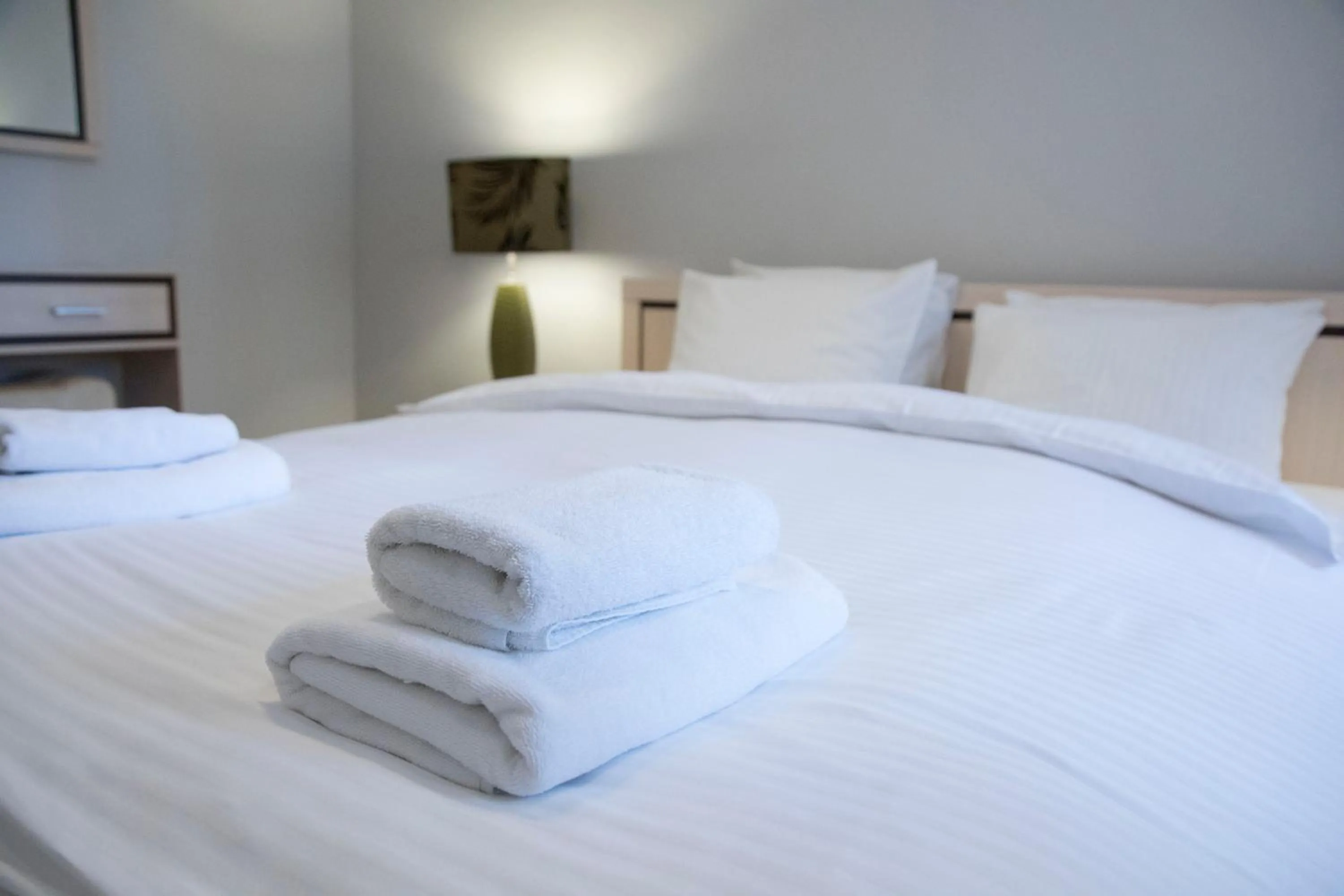 Bed in Apartament Moniuszki by Your Freedom