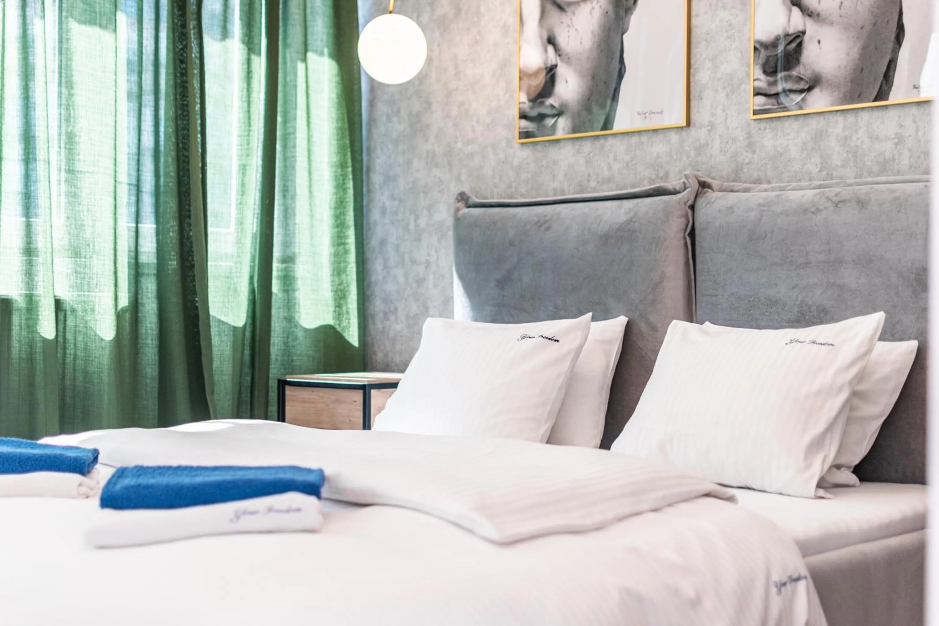 Bed in Apartament Moniuszki by Your Freedom