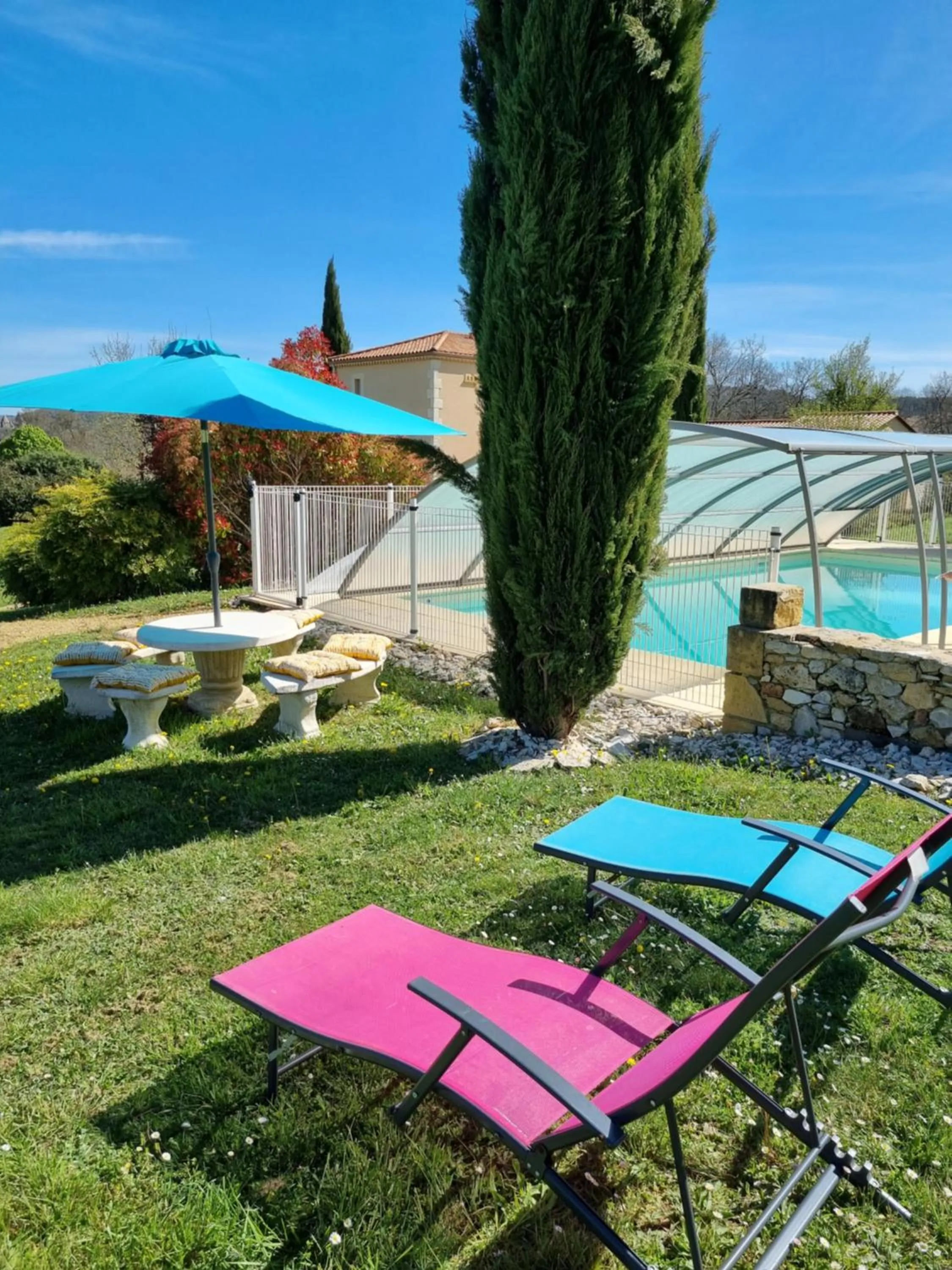 Swimming pool in Les Chenes Rouges