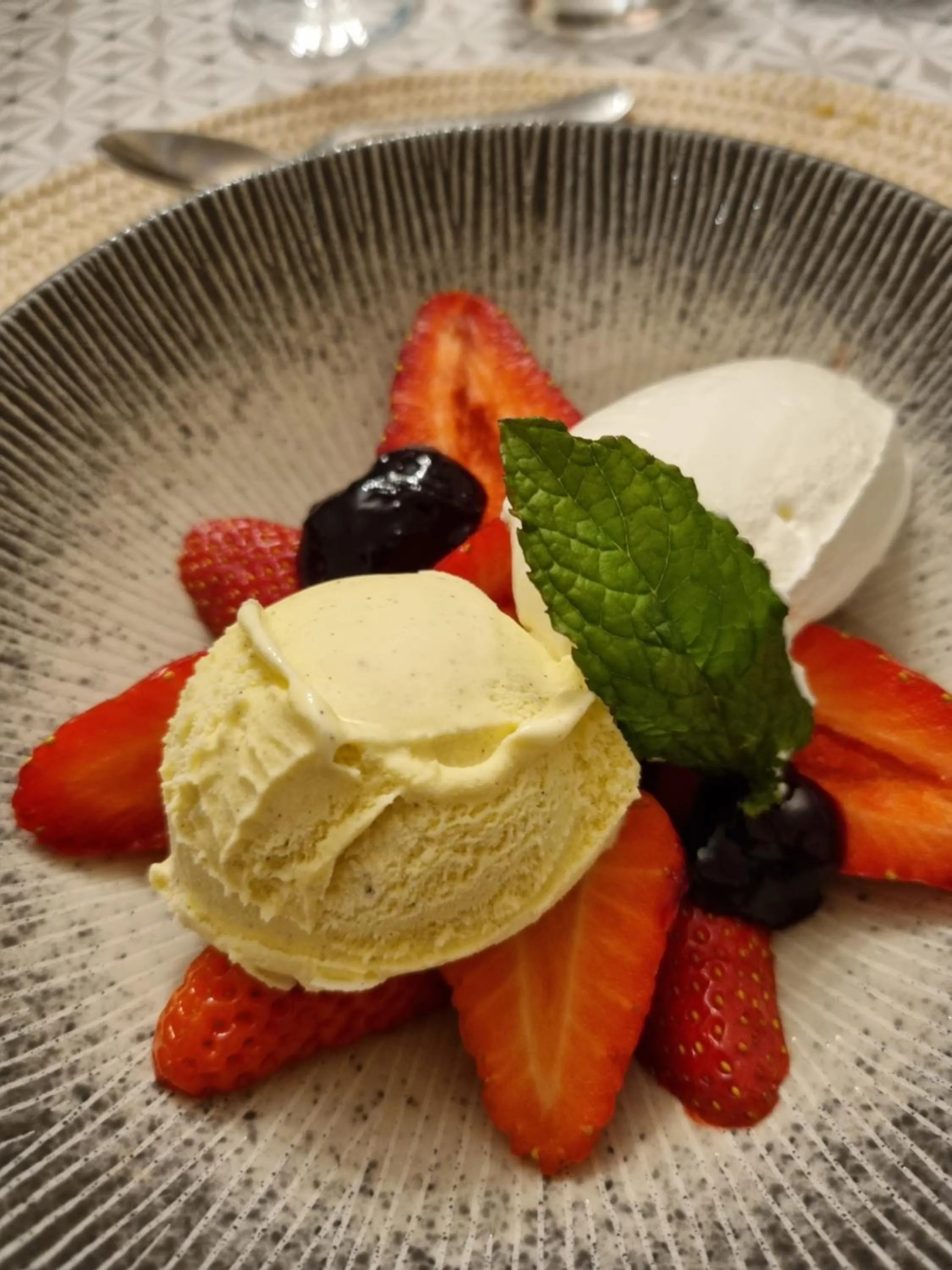 Dinner in Les Chenes Rouges