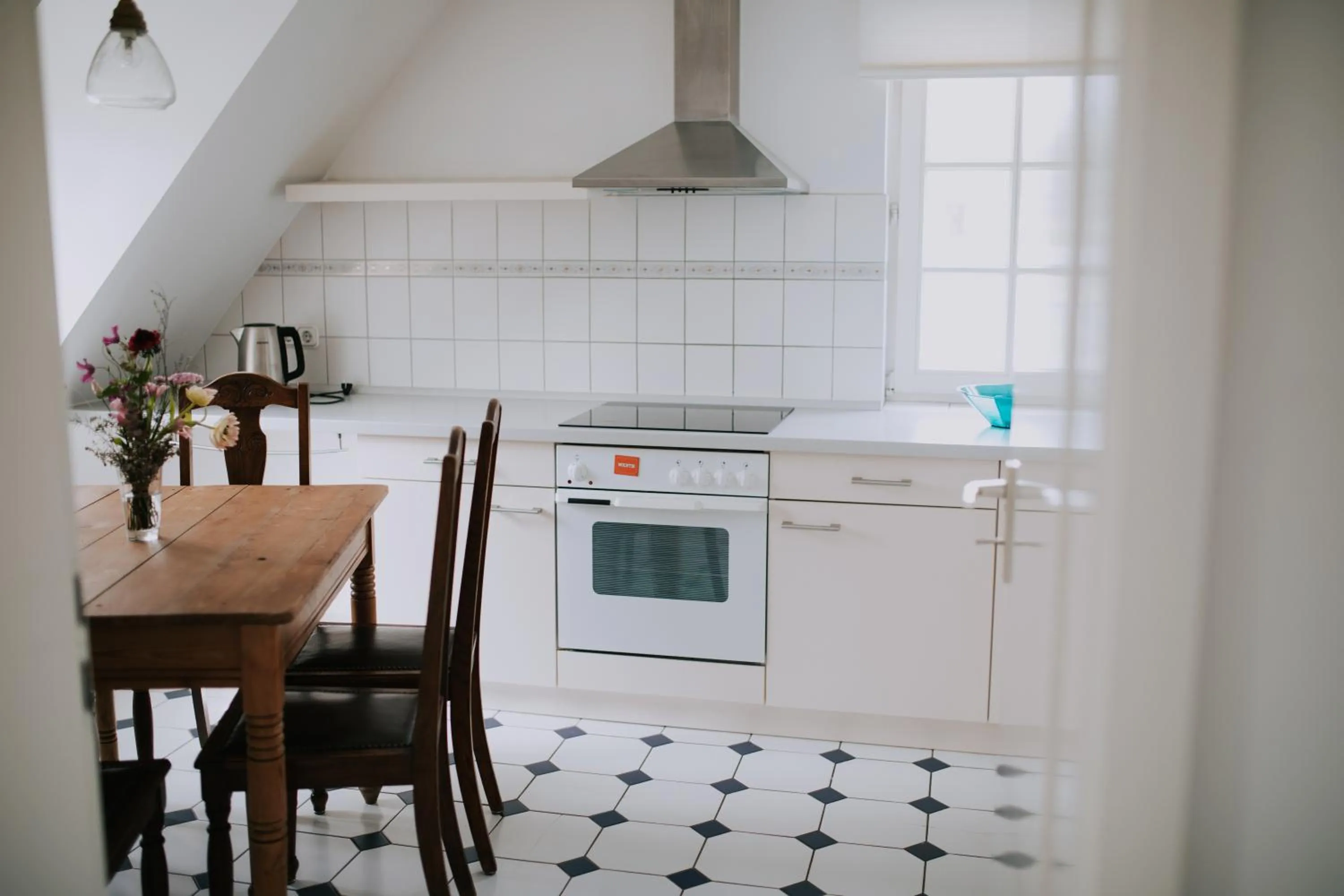 Kitchen or kitchenette in Hotel Alster Au
