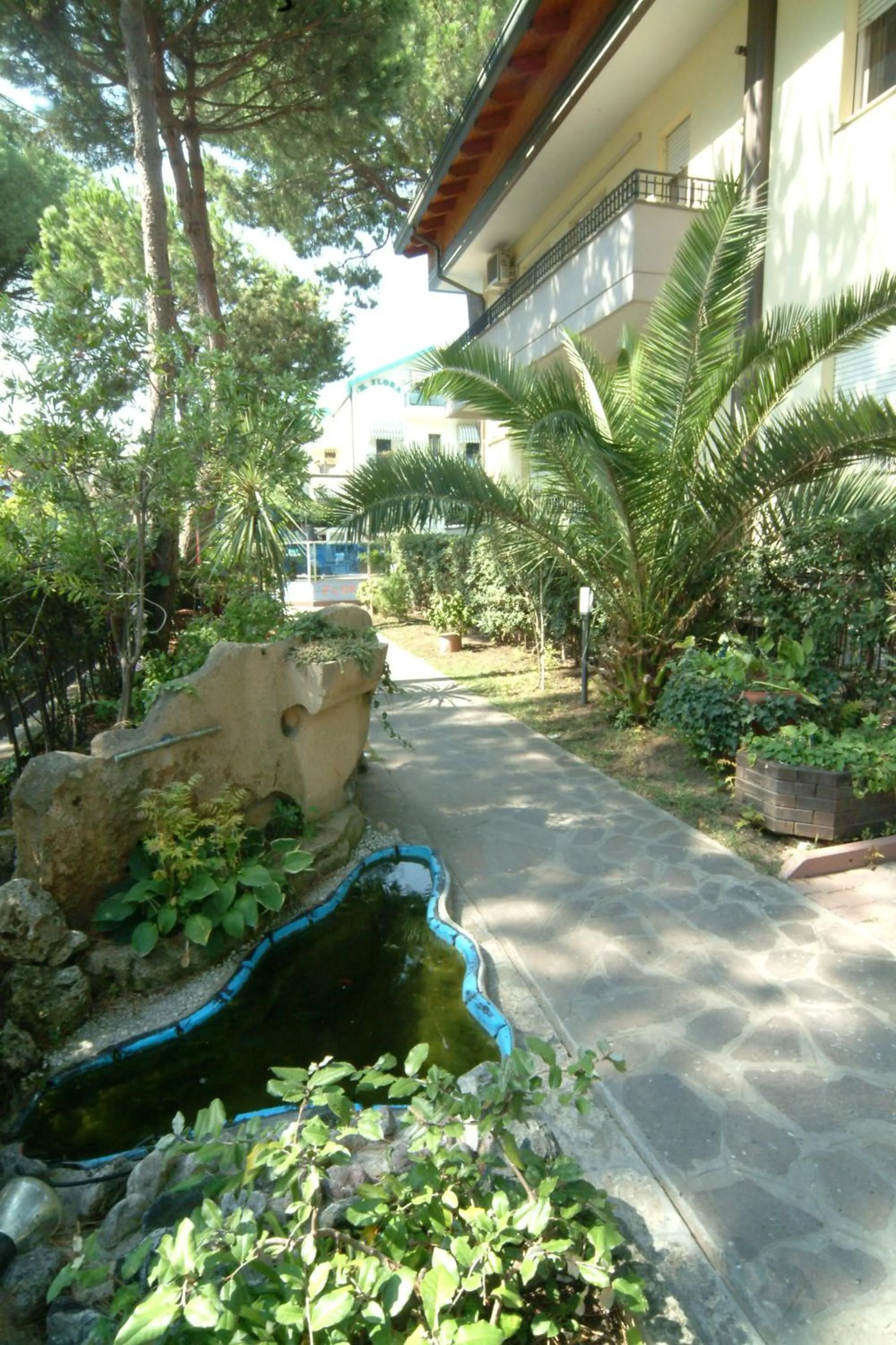 Garden in Hotel Flora