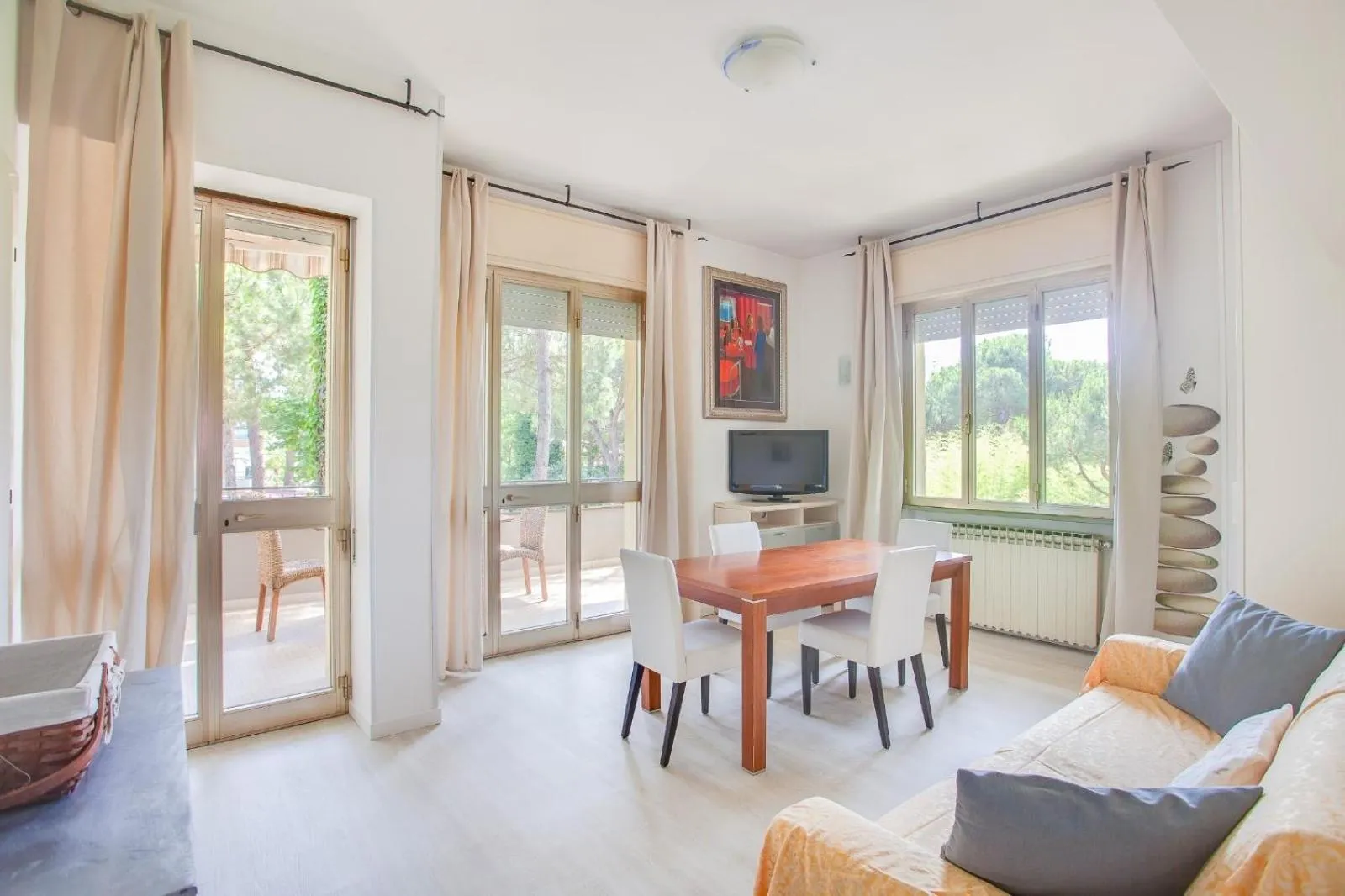 Living room in Hotel Flora