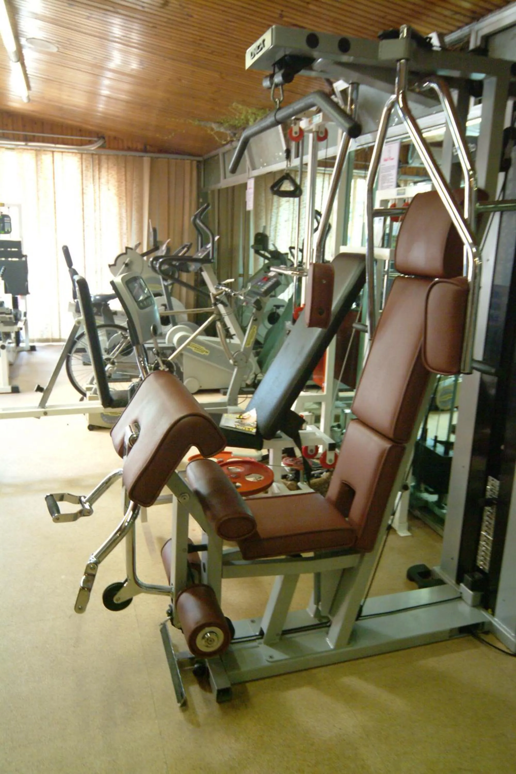 Fitness centre/facilities in Hotel Flora