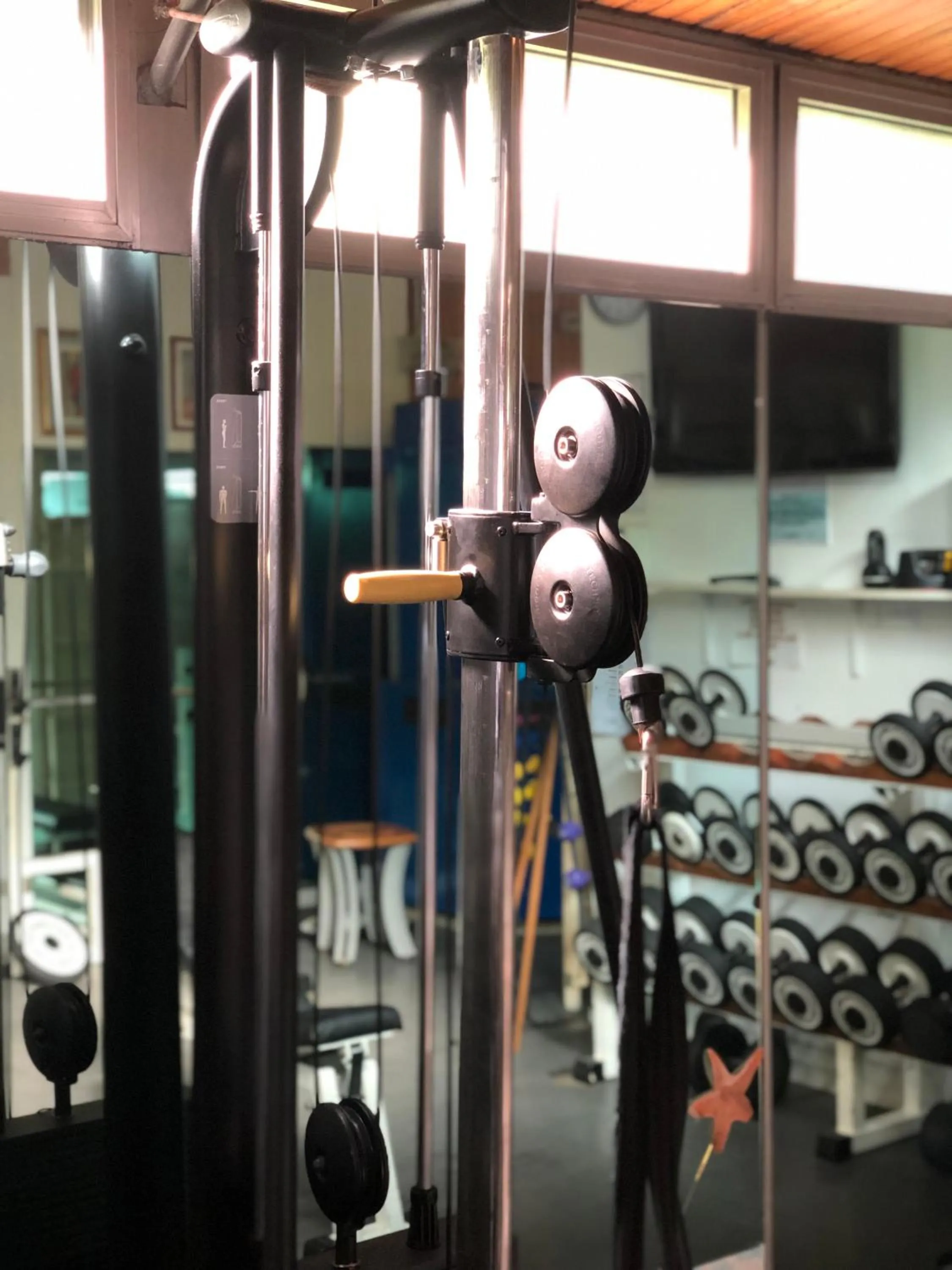 Fitness centre/facilities in Hotel Flora