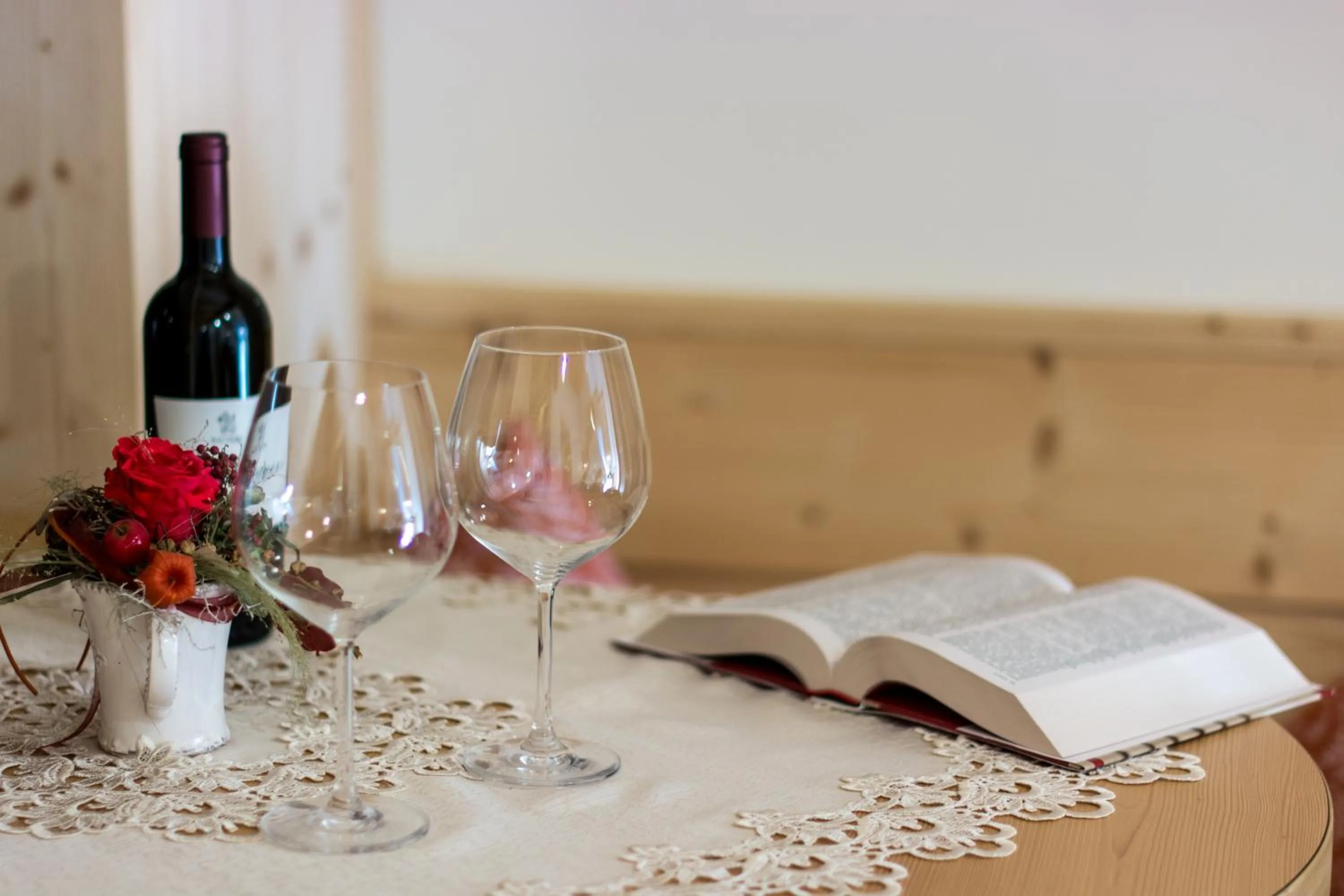 Alcoholic drinks in Garni Sunela B&B