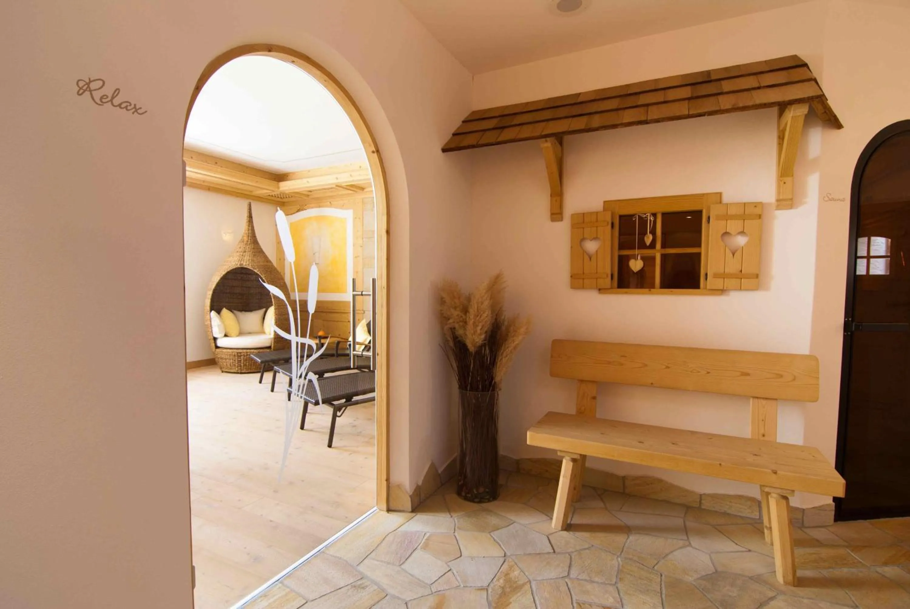 Seating area in Garni Sunela B&B