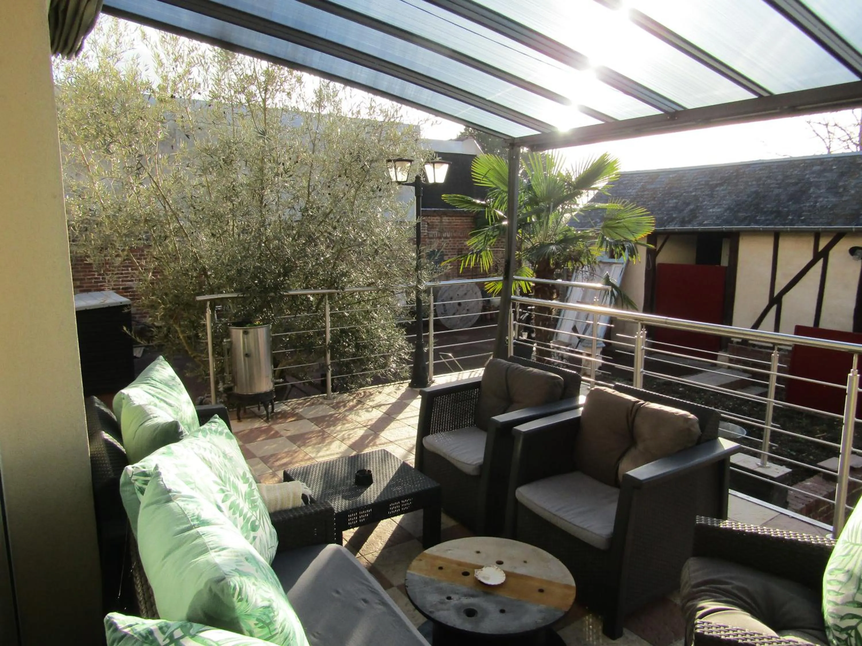 Patio in Au Nid du Thil