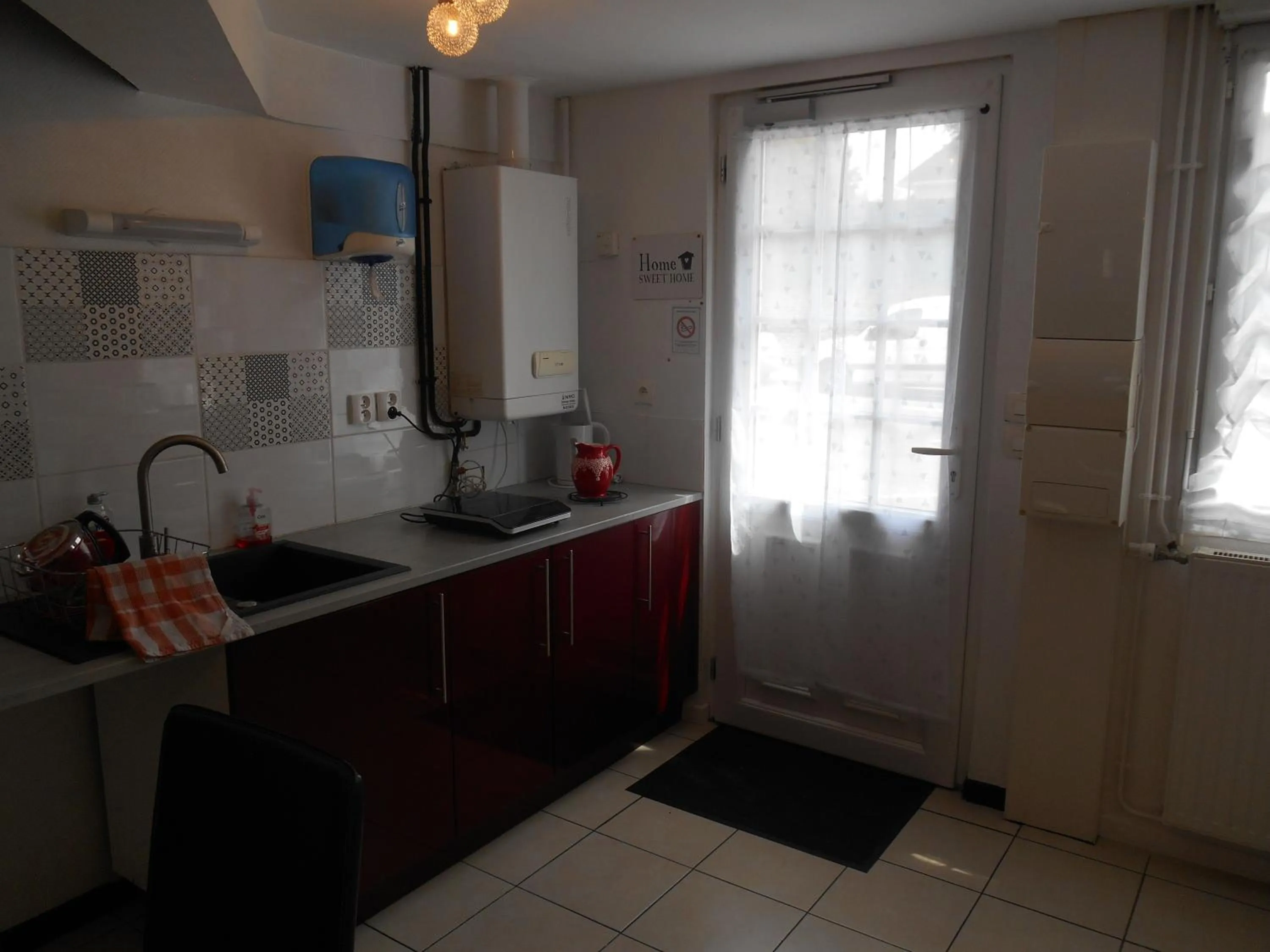 Kitchen or kitchenette in Au Nid du Thil