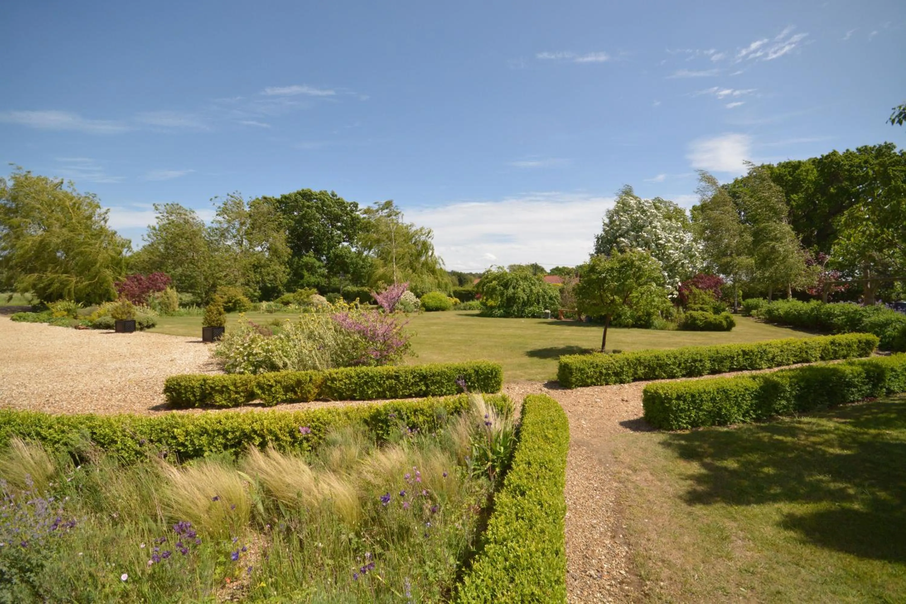 Garden view in Jex Farmhouse B&B
