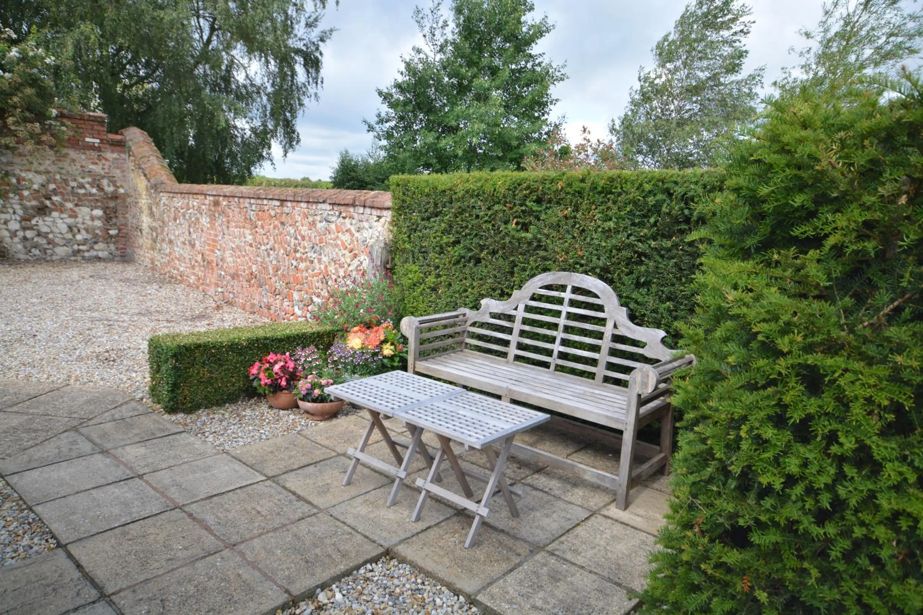Patio in Jex Farmhouse B&B