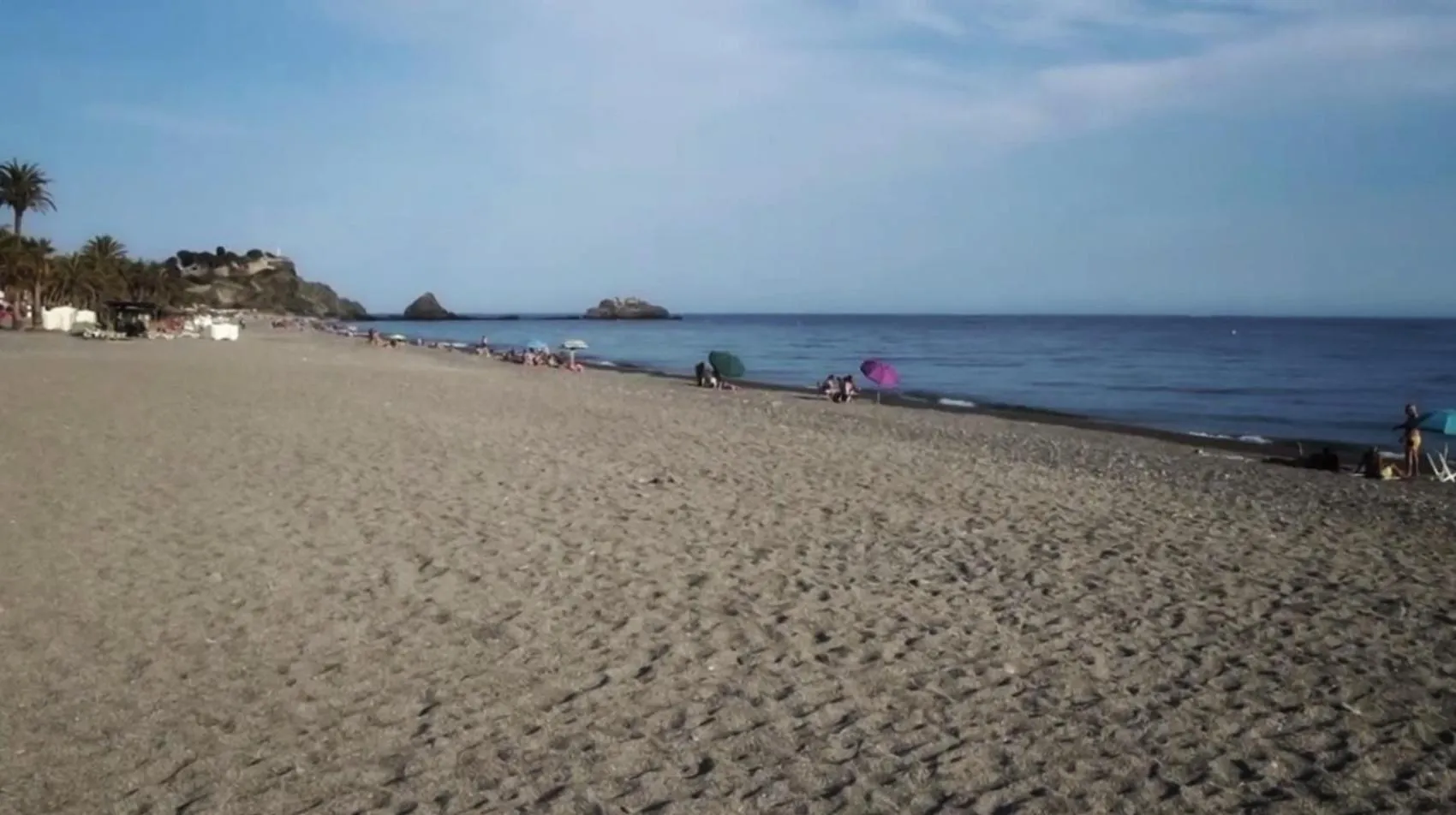 Natural landscape in Txistu HOME, Almuñécar Beach