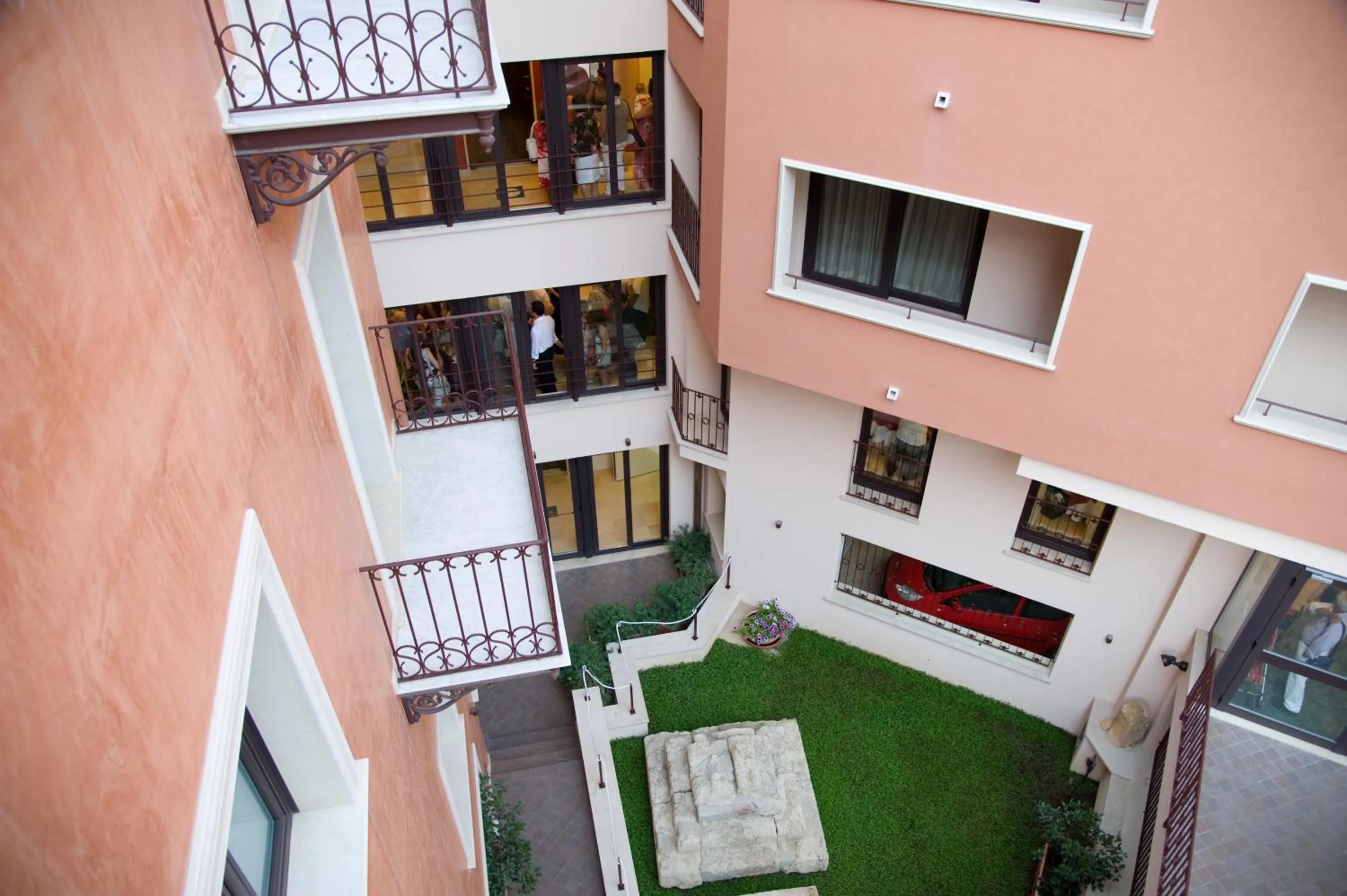 On site in Artemis Hotel