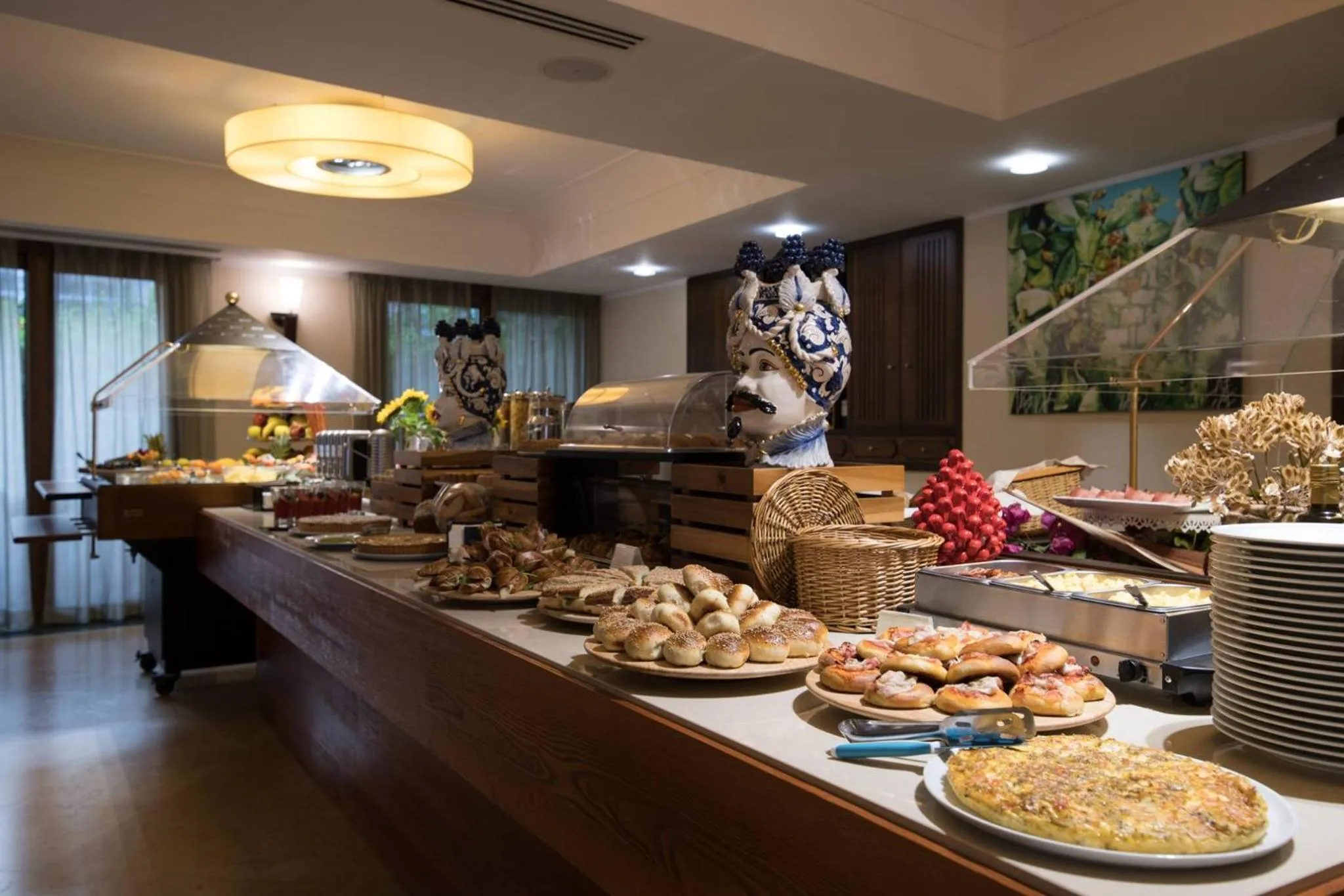 Buffet breakfast in Artemis Hotel