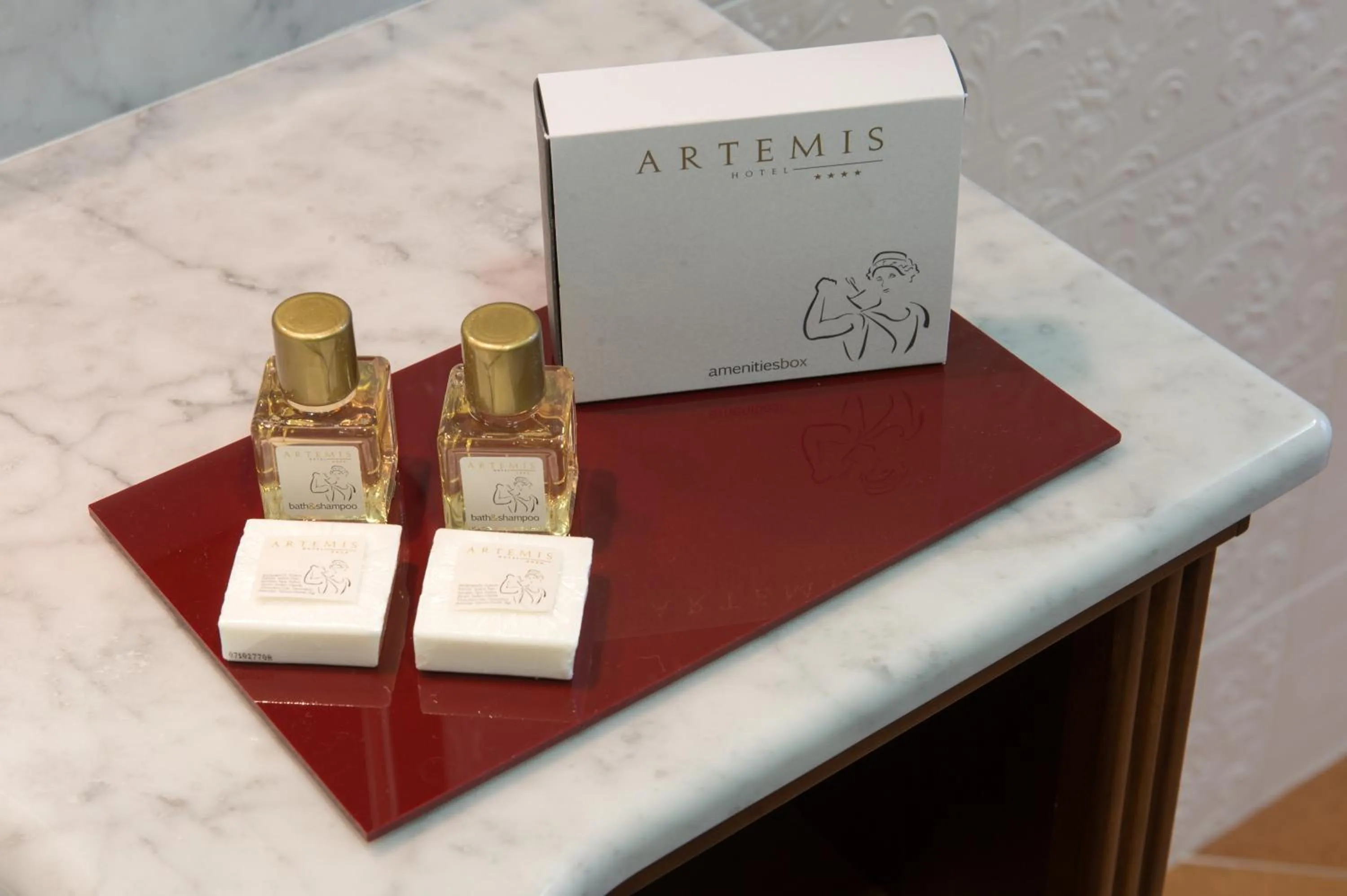 Bathroom in Artemis Hotel