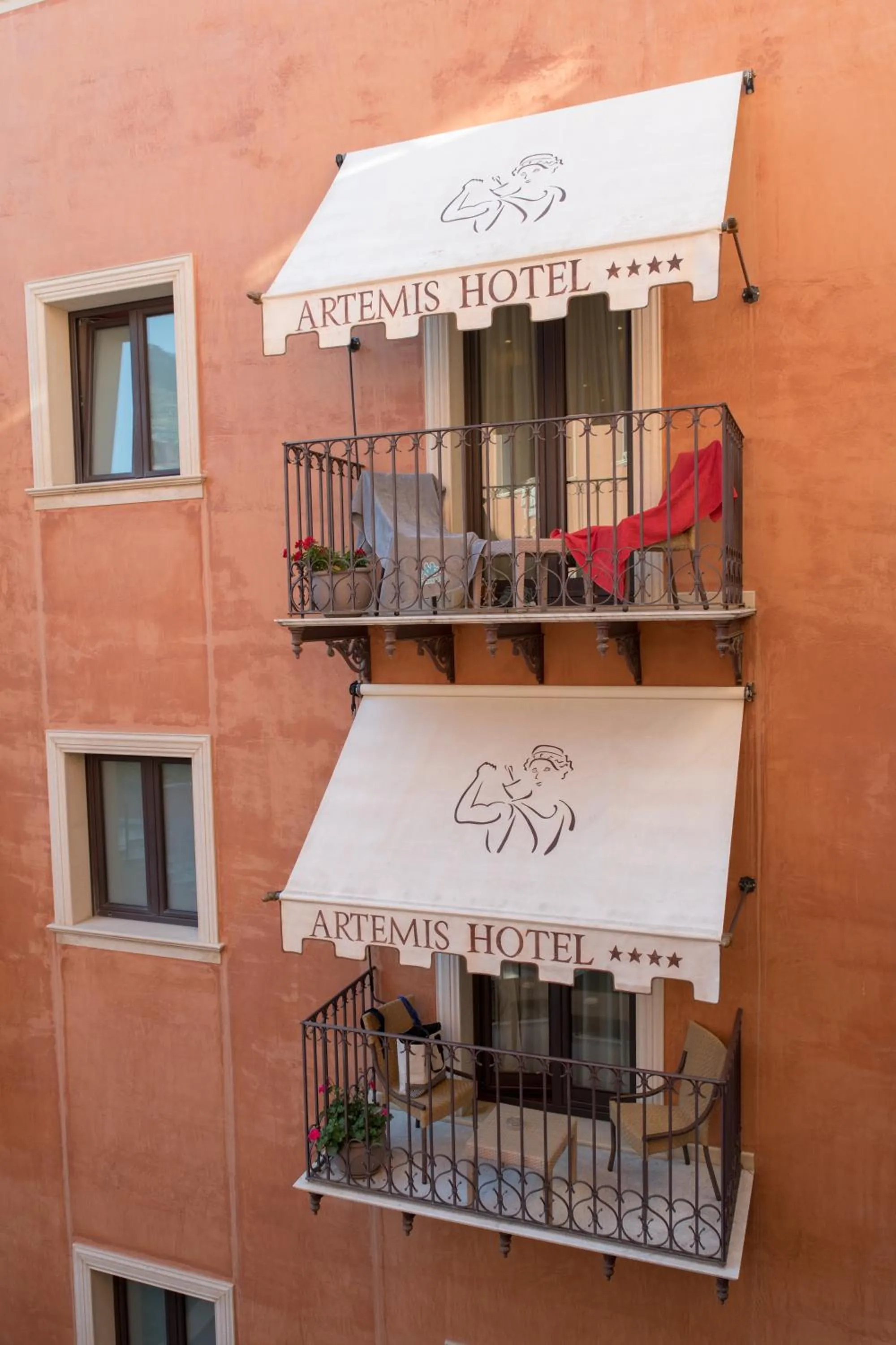 Property building in Artemis Hotel