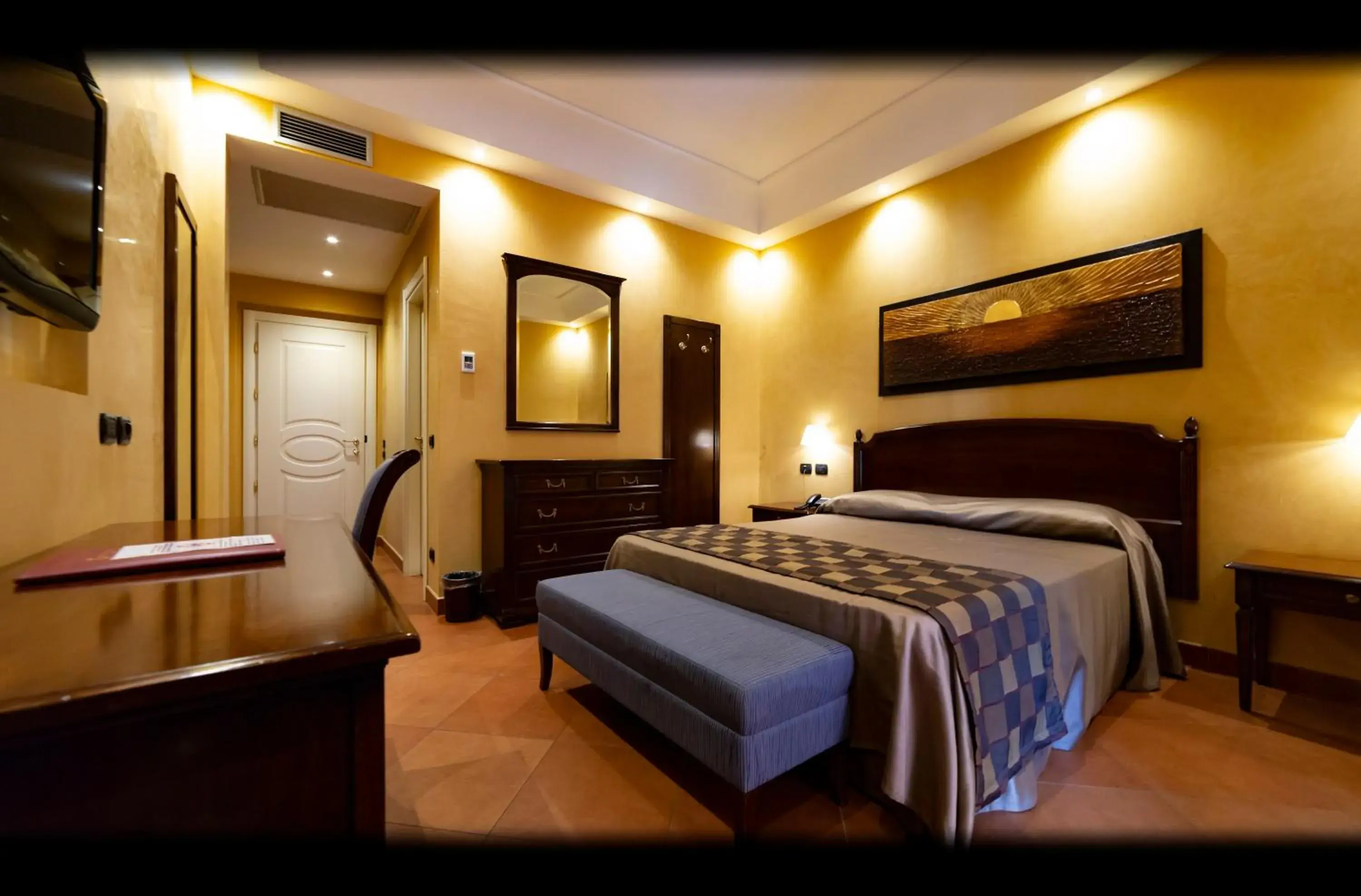 Bed in Artemis Hotel Bed in Artemis Hotel