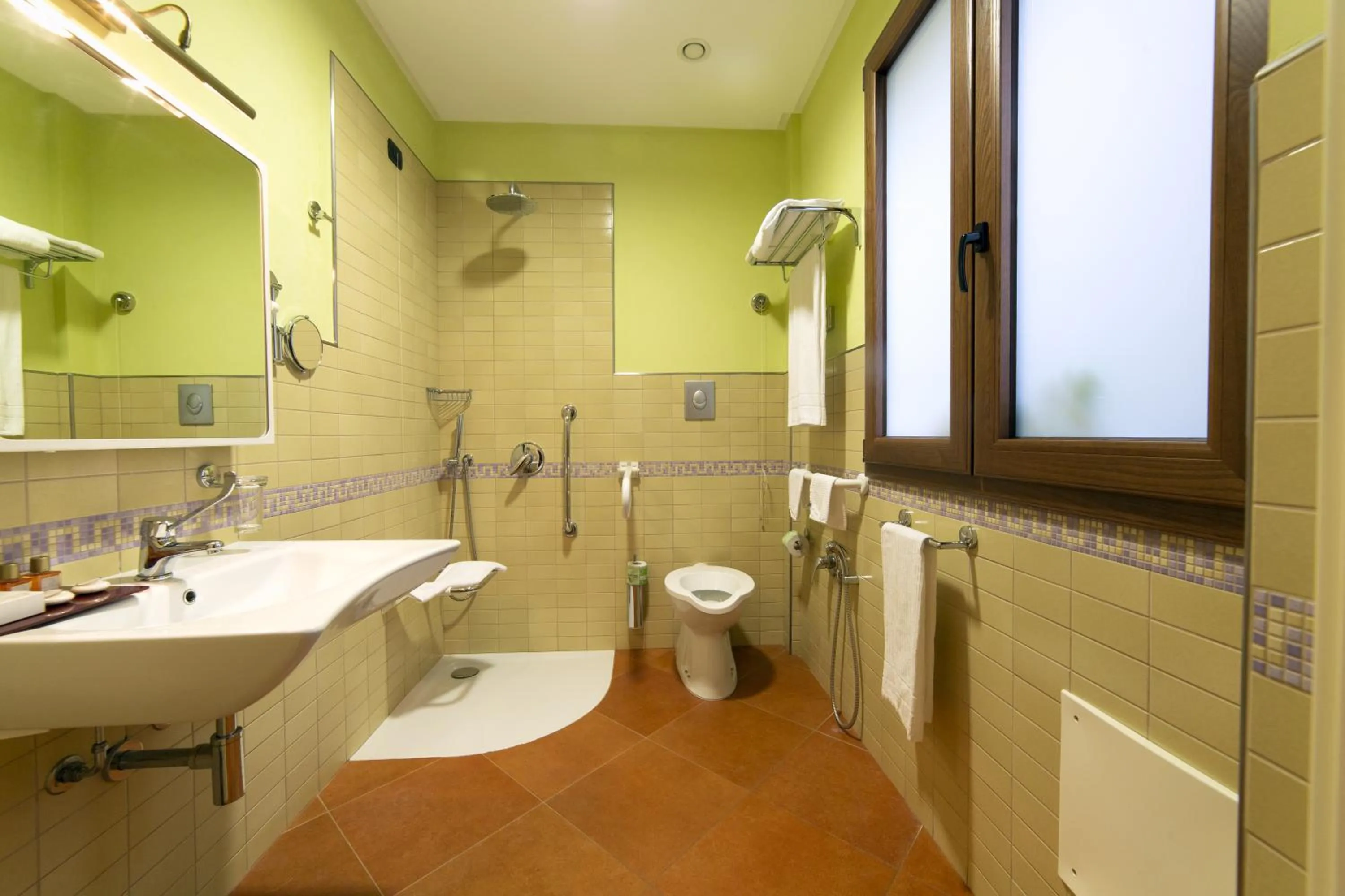 Bathroom in Artemis Hotel