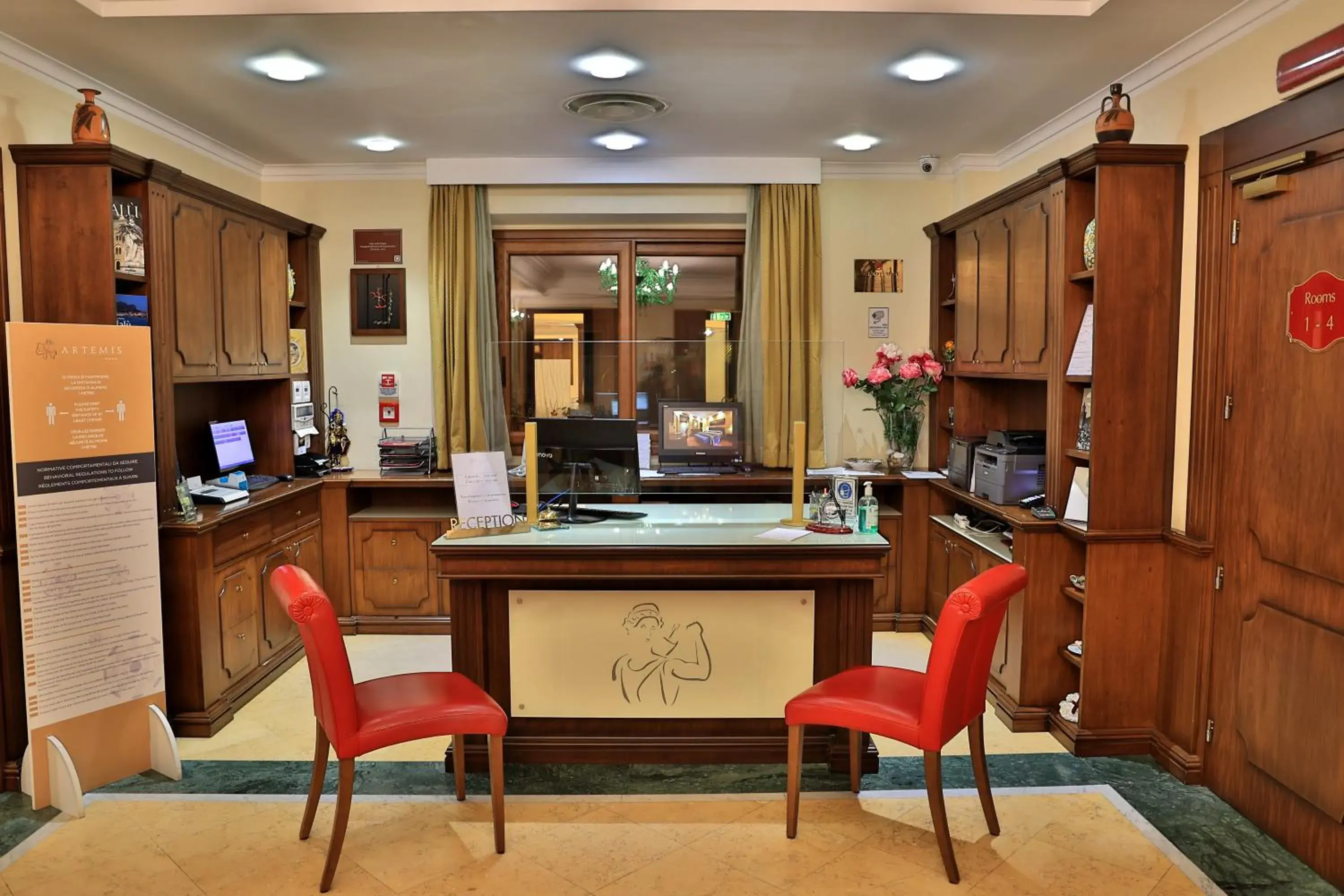 Lobby or reception in Artemis Hotel Lobby or reception in Artemis Hotel