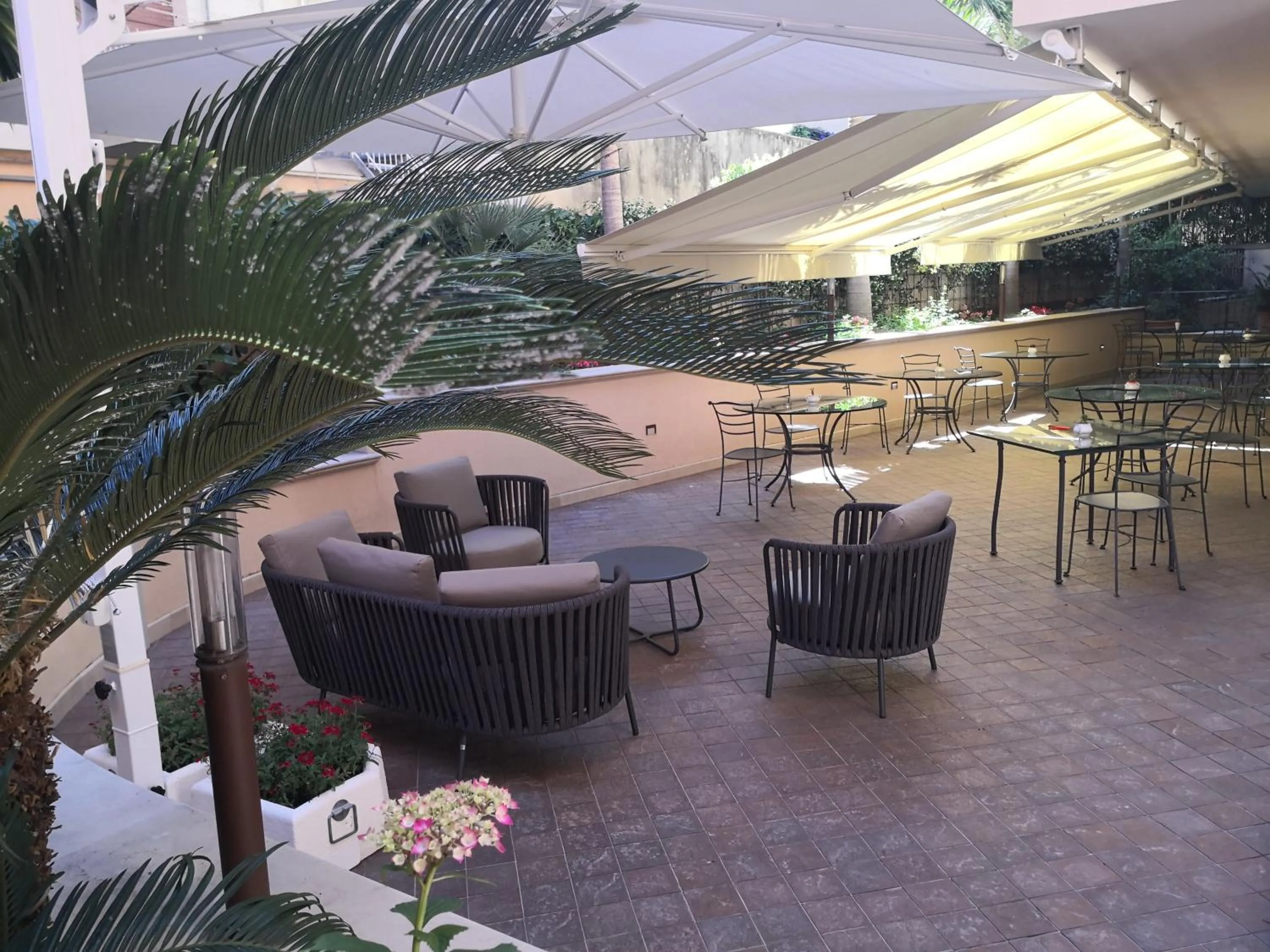 Patio in Artemis Hotel