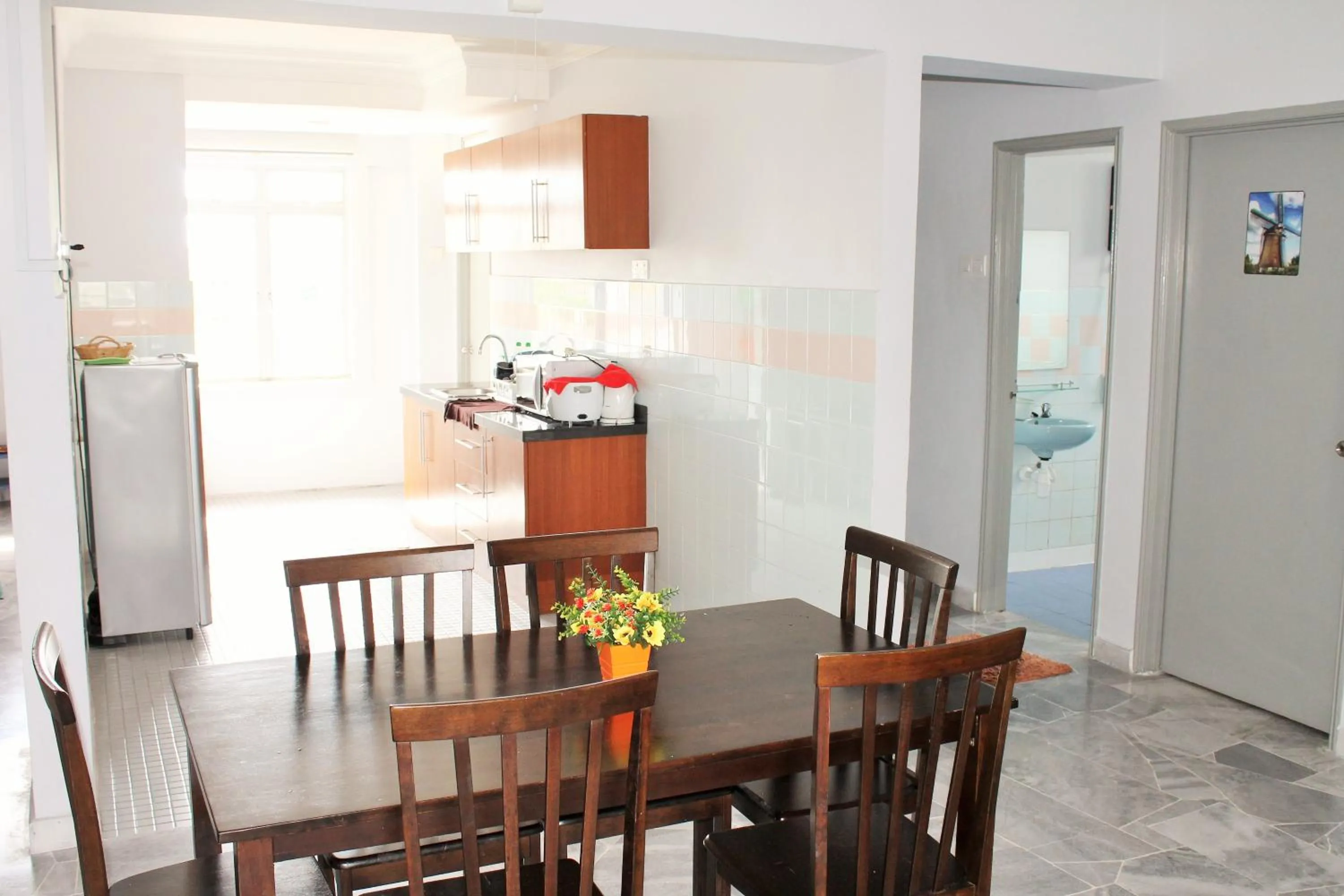 Dining area in Ocean View Resort