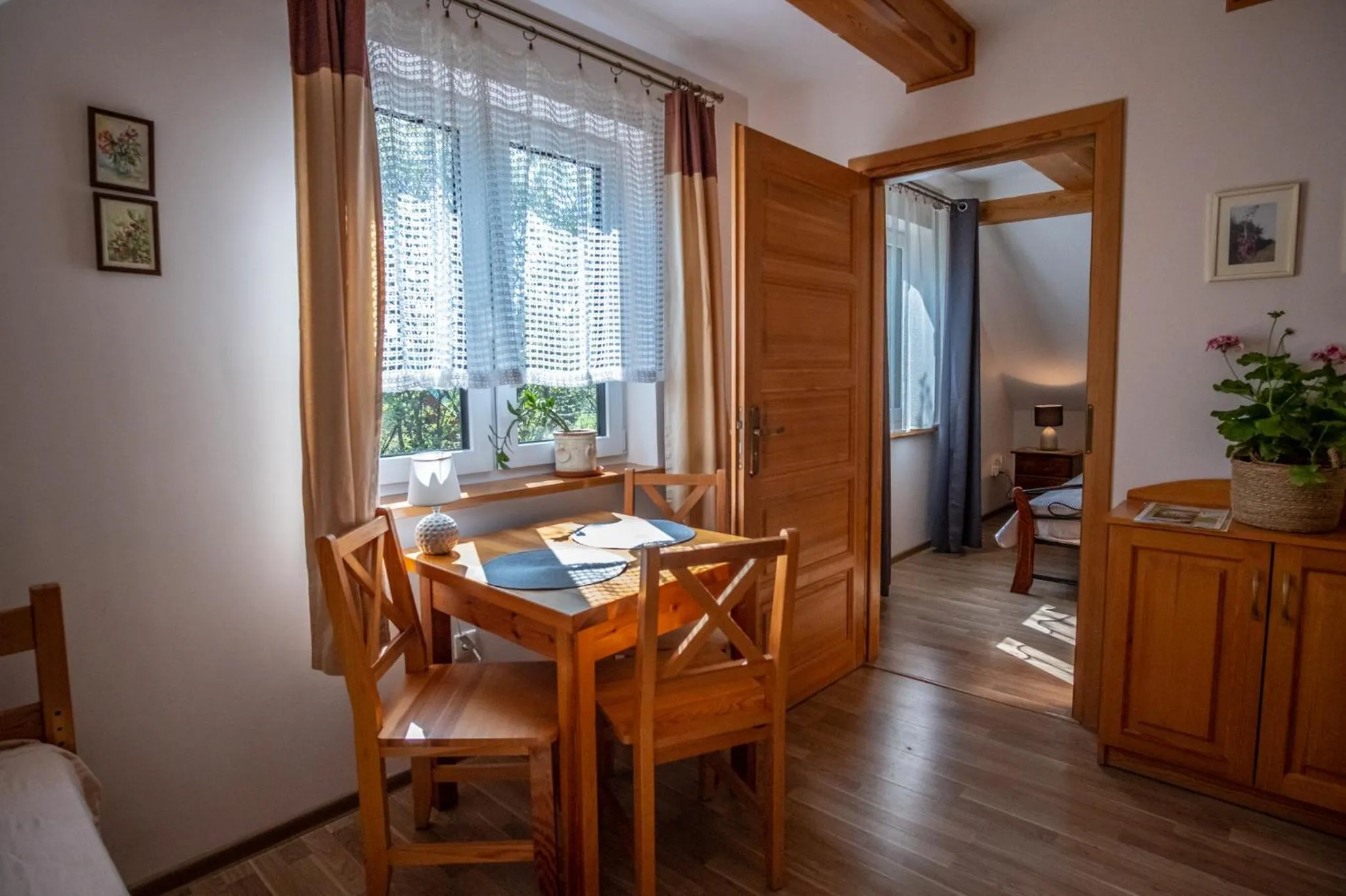 Dining area in Siedlisko Leszczewek