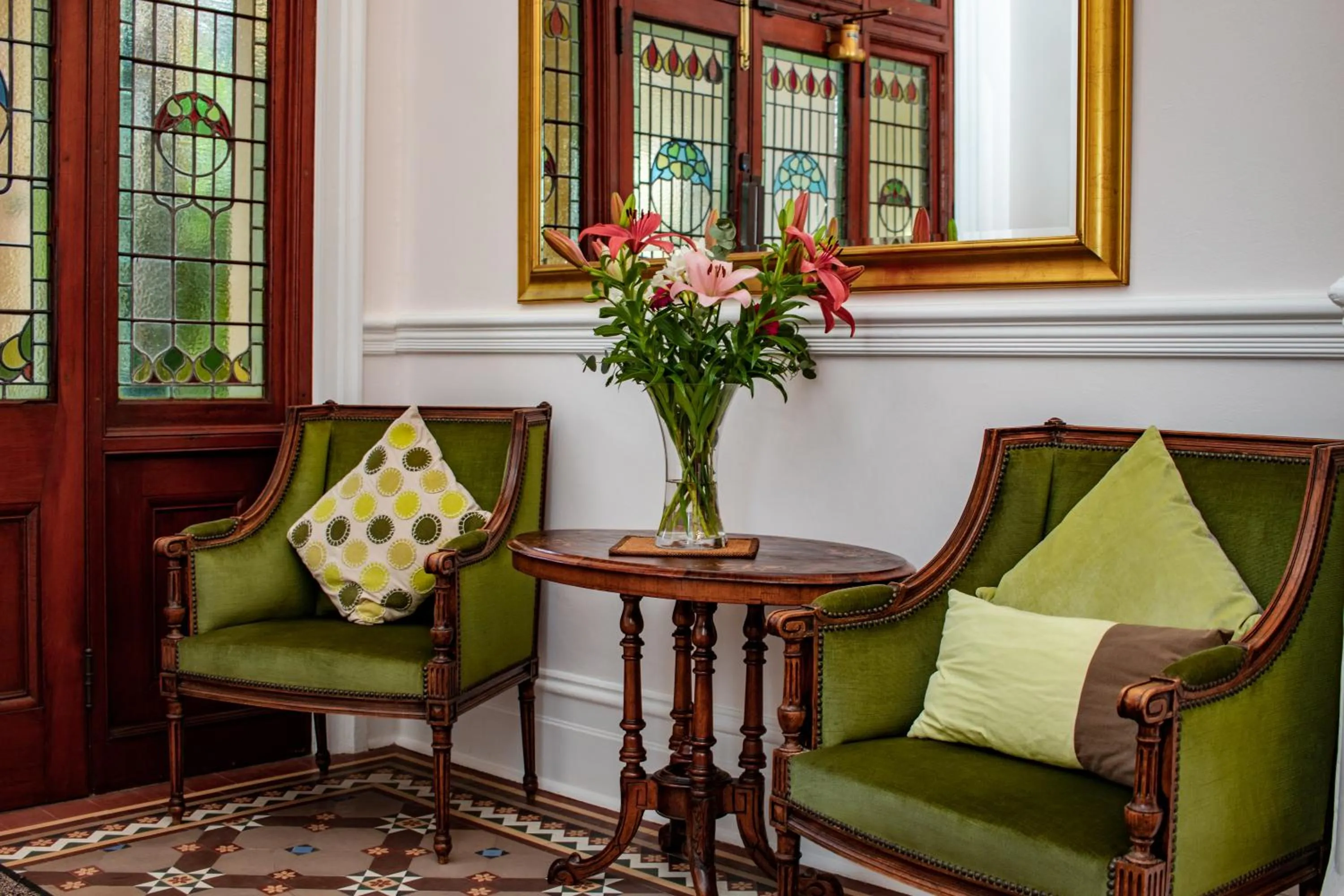 Lobby or reception in Carmichael House Boutique Hotel