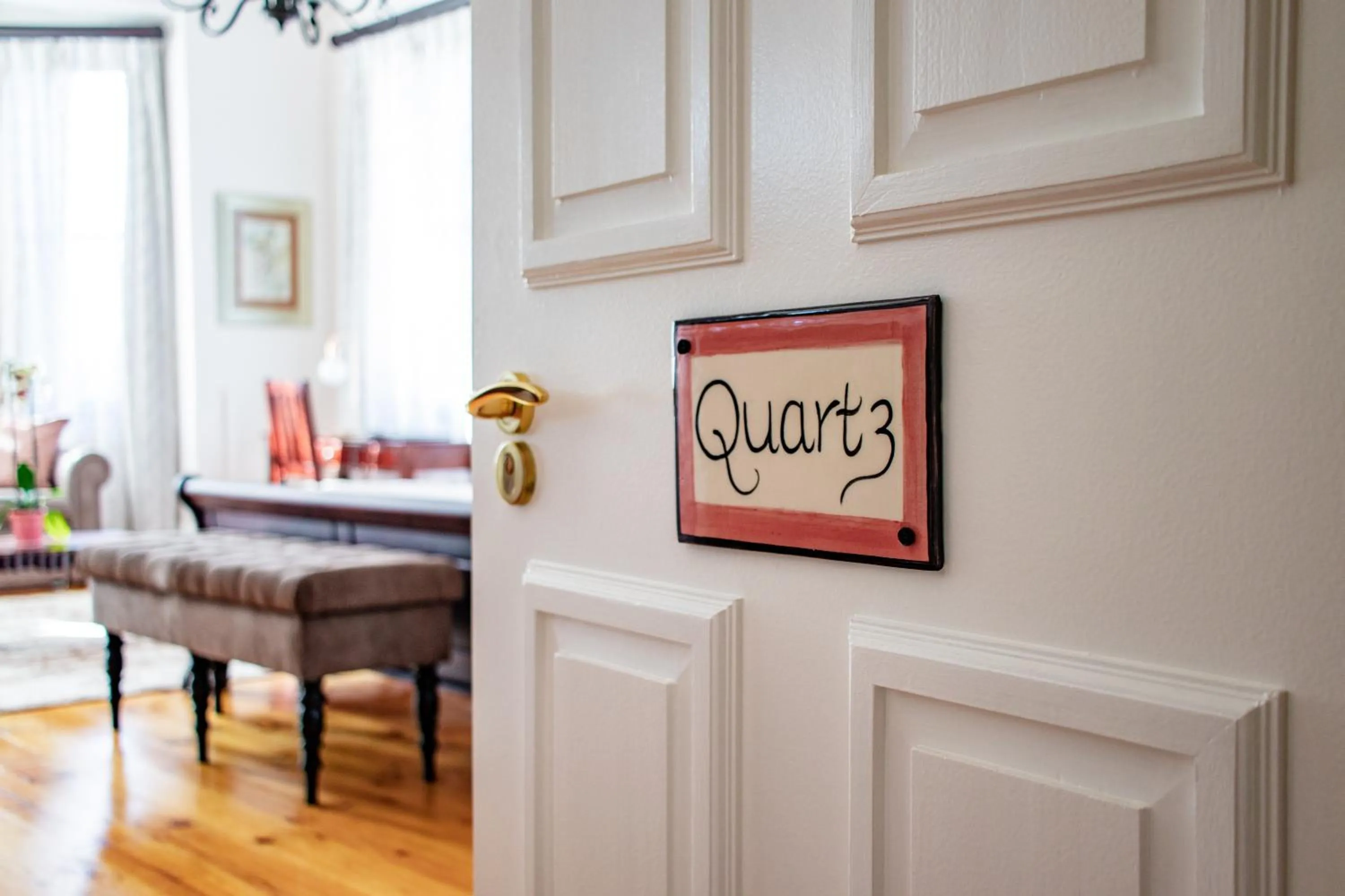 Decorative detail in Carmichael House Boutique Hotel